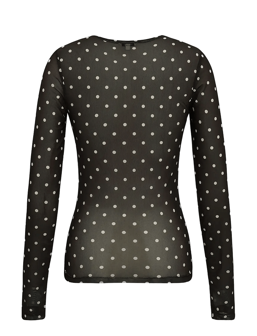 mbyM - Aracelia-M - langärmelige blusen - java dots - 2