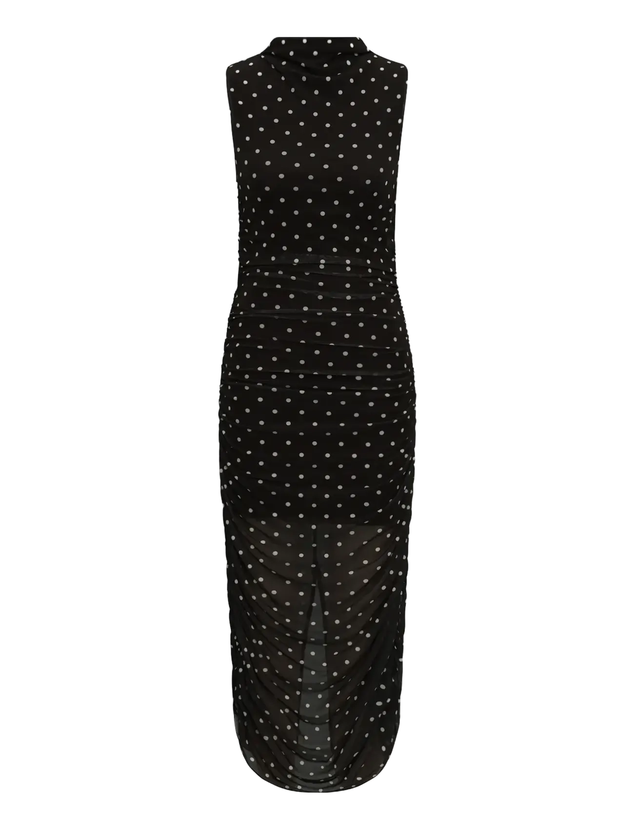 mbyM Esthe-M - Maxi kjoler - JAVA DOTS / black
