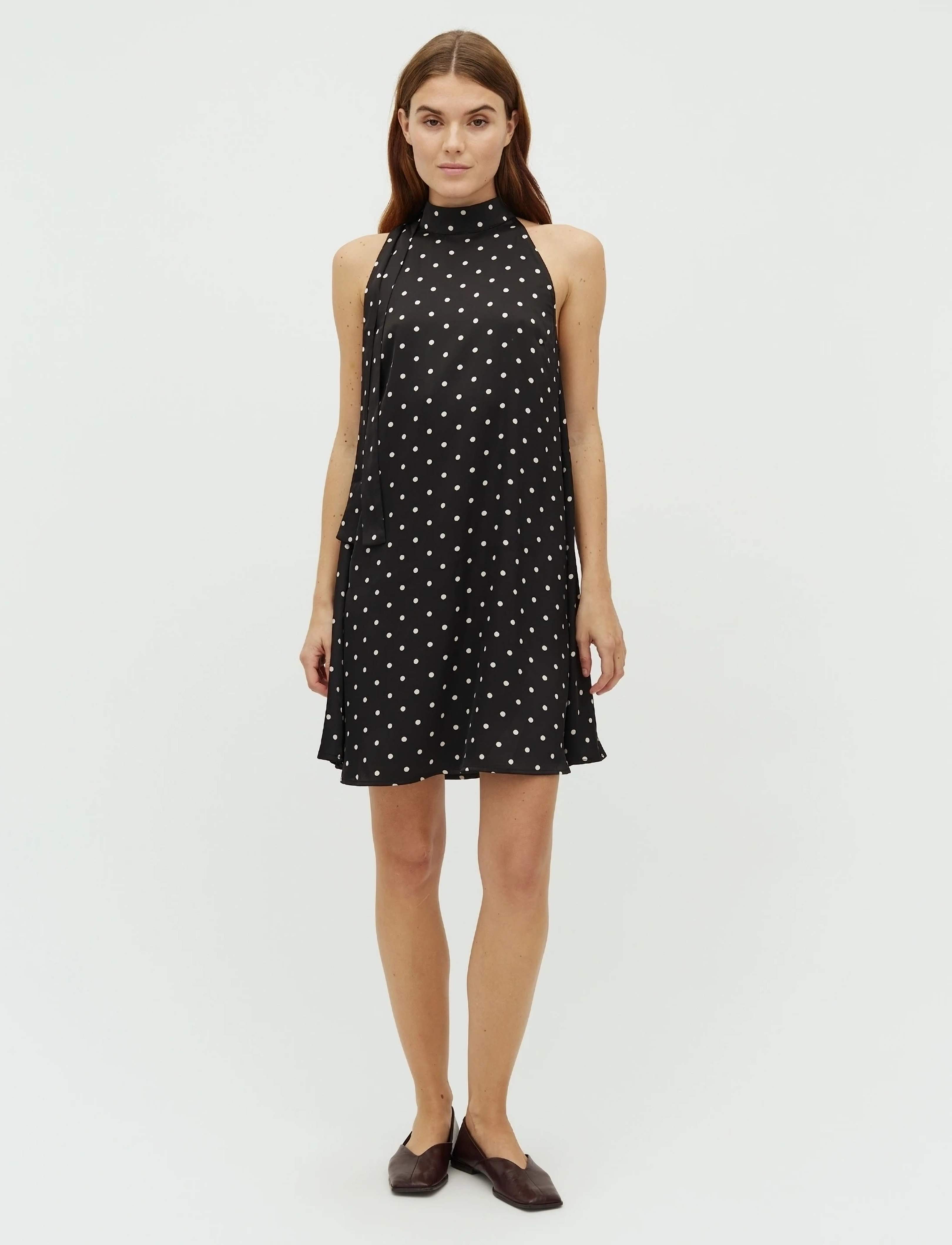 mbyM Paletta-M - Kleider - BLACK SUGAR DOTS / black
