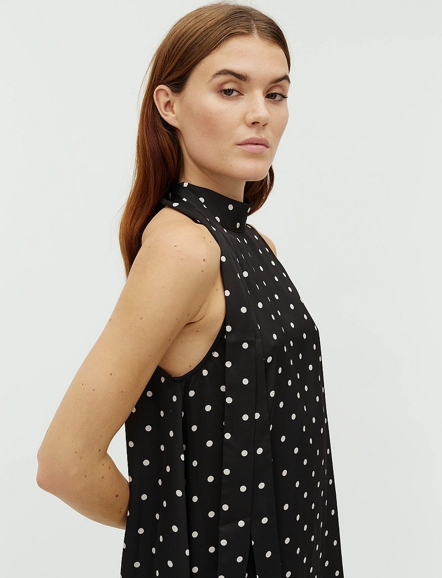 mbyM - Paletta-M - midikleider - black sugar dots - 4
