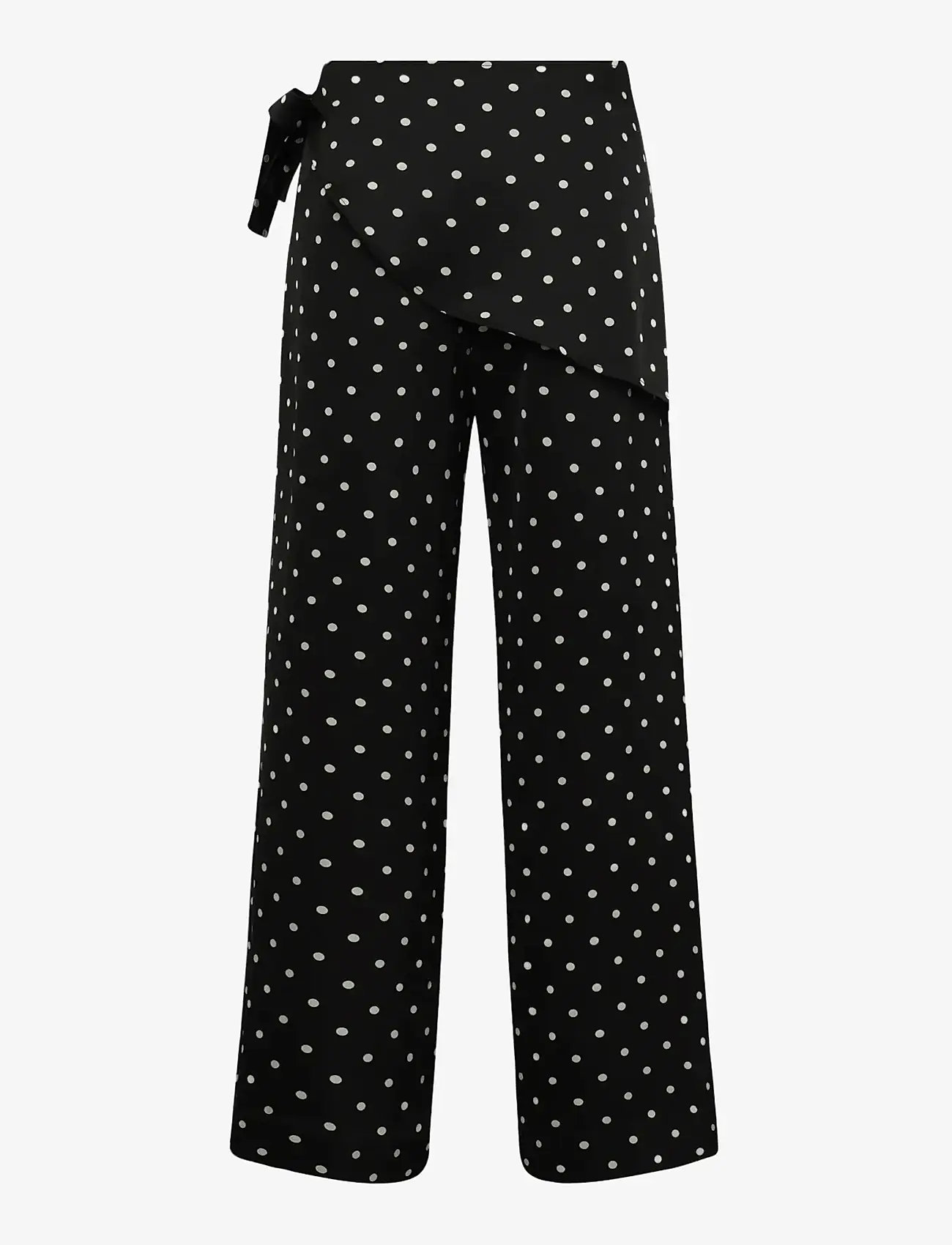 mbyM - Sherman-M - straight leg hosen - black sugar dots - 1