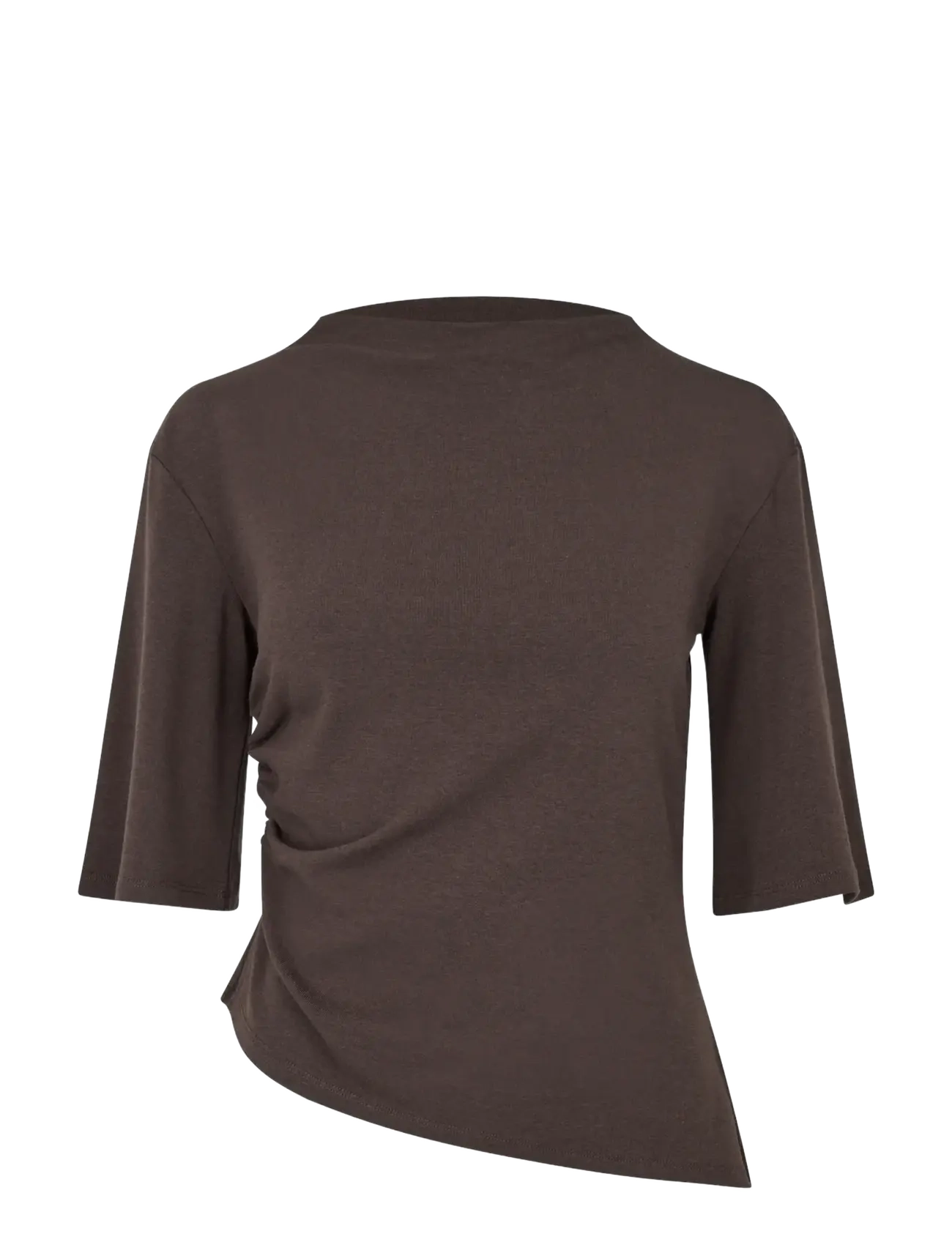 mbyM Hockney-M, XL, Brown, T-Shirts & Toppe > Langærmede, Dame