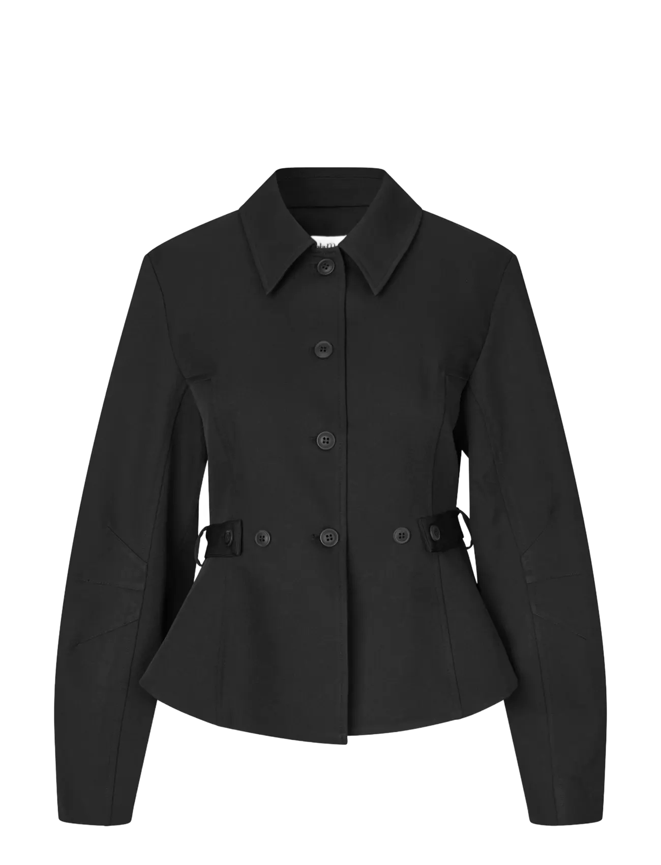 MBYM Yraella-M - Blazer mit Gürtel - BLACK / black