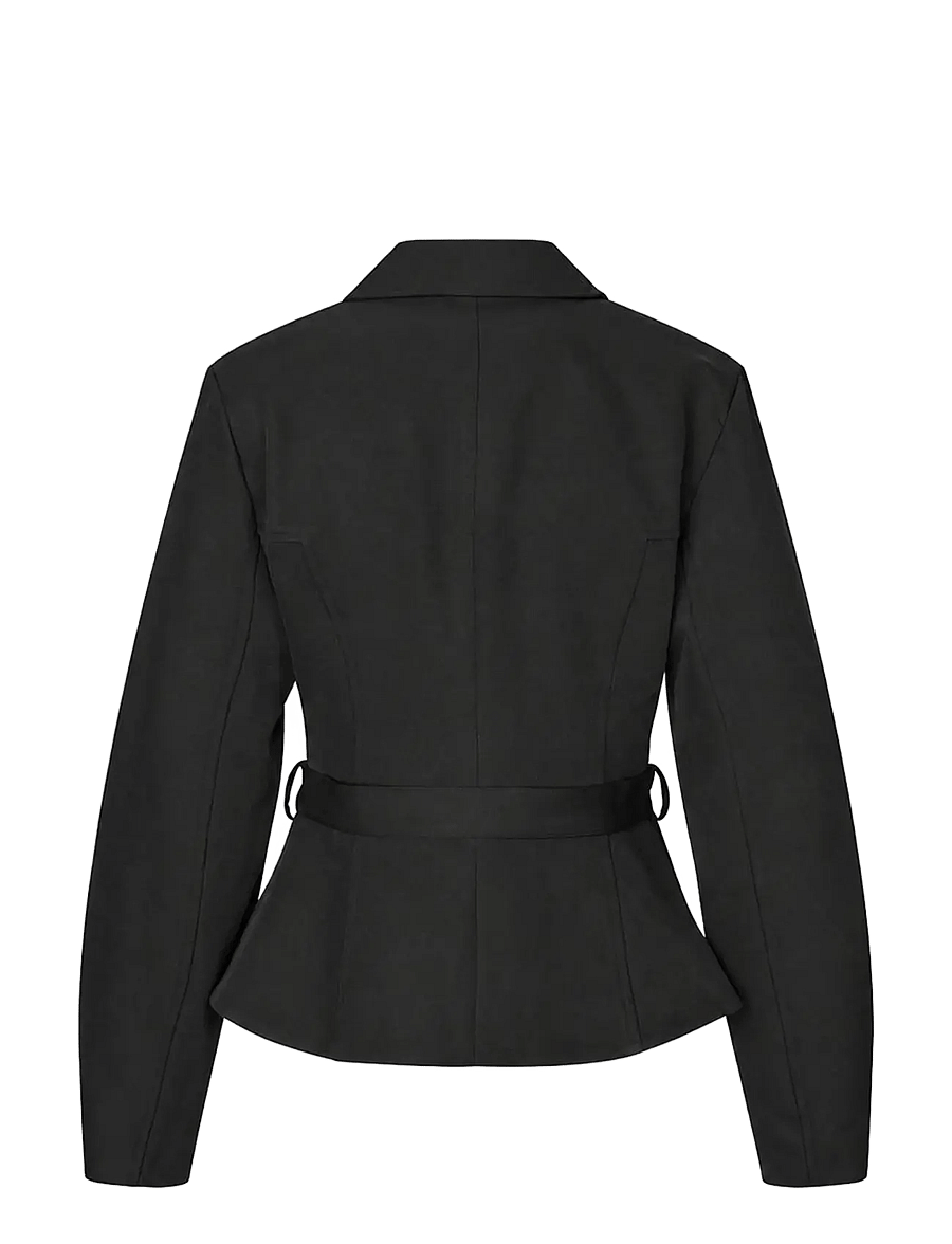 MBYM - Yraella-M - blazer mit gürtel - black - 2