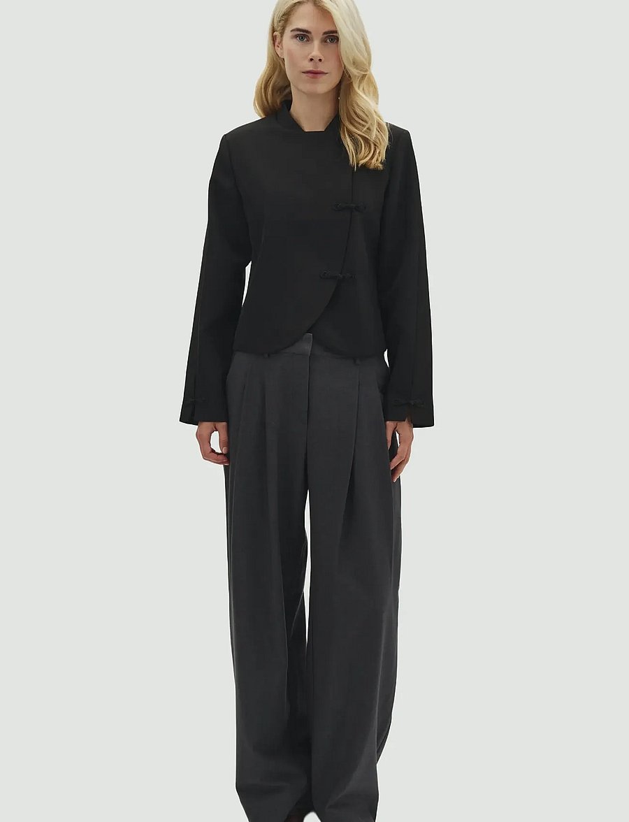 MBYM - Palmar-M - single breasted blazers - black - 4