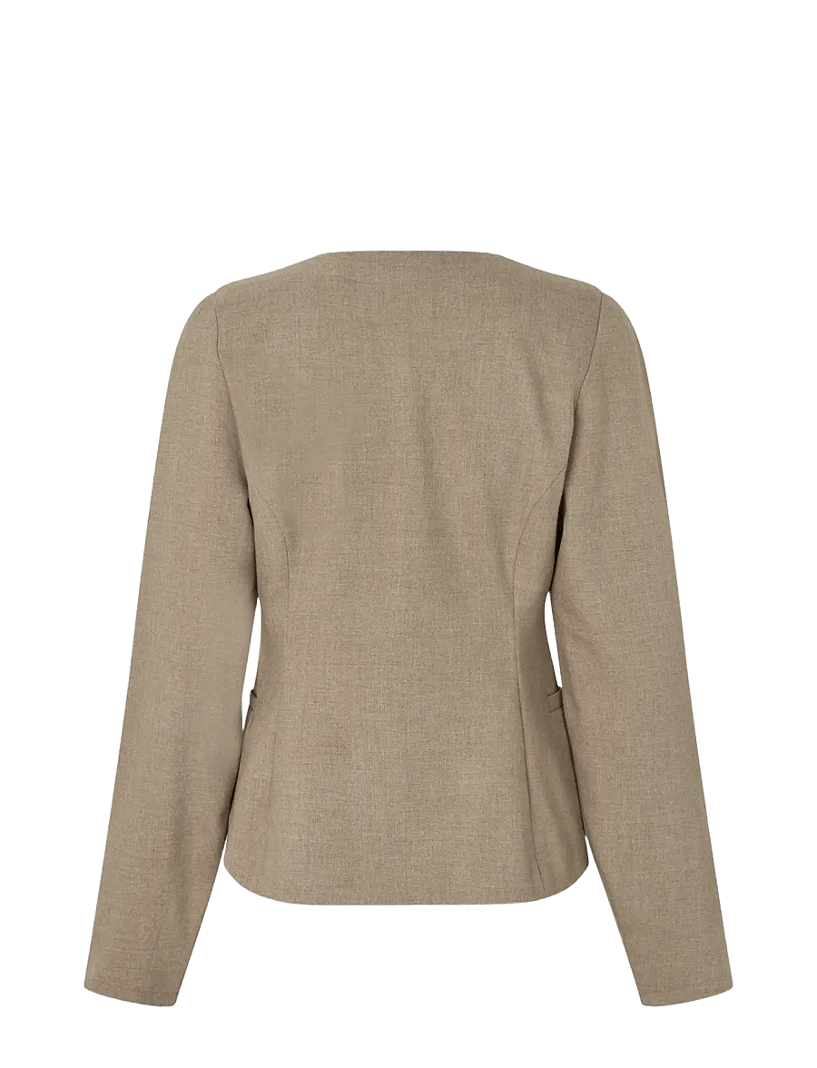 MBYM - Diane-M - einreihige blazer - falcon melange - 2