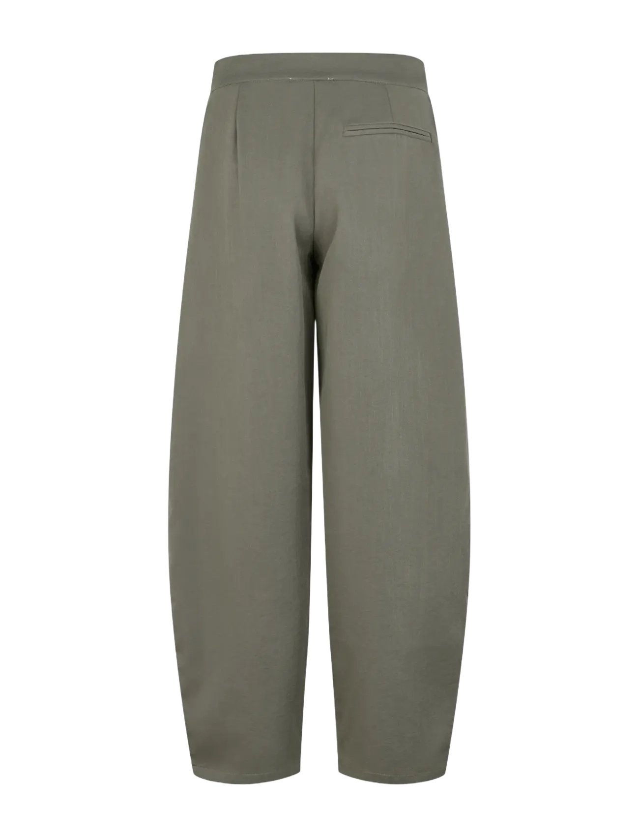 MBYM - Pija tie-M - hosen mit geradem bein - grey green - 2