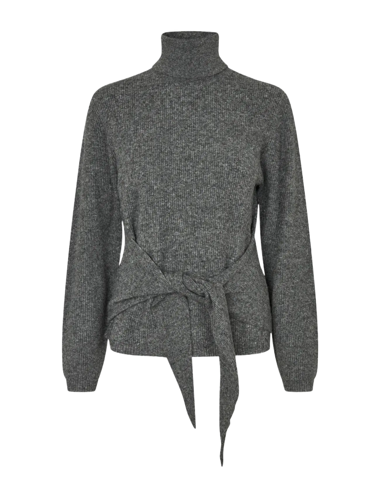 MBYM Sula-M - Rollkragenpullover - CHARCOAL MELANGE / grey