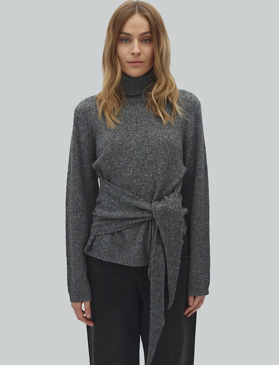 MBYM - Sula-M - jumpers - charcoal melange - 0