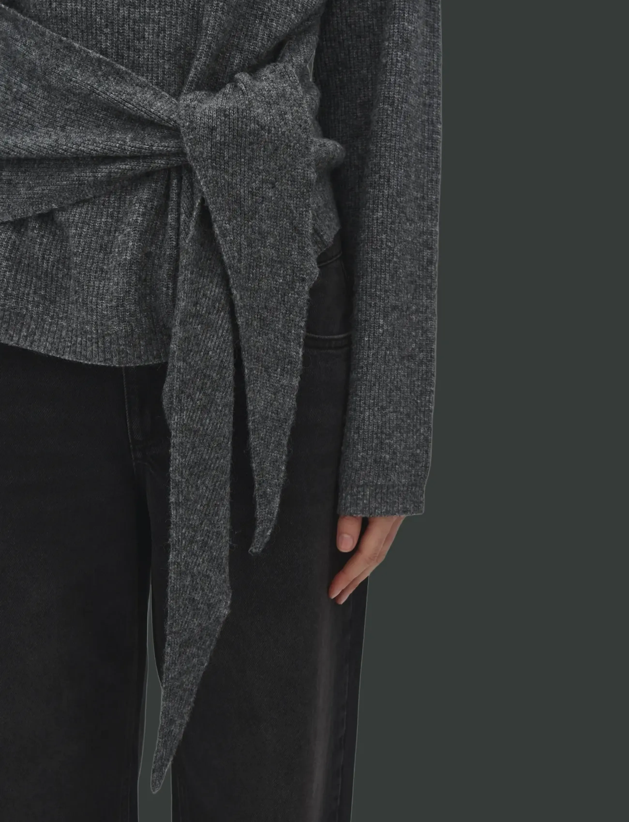 MBYM - Sula-M - charcoal melange - 3