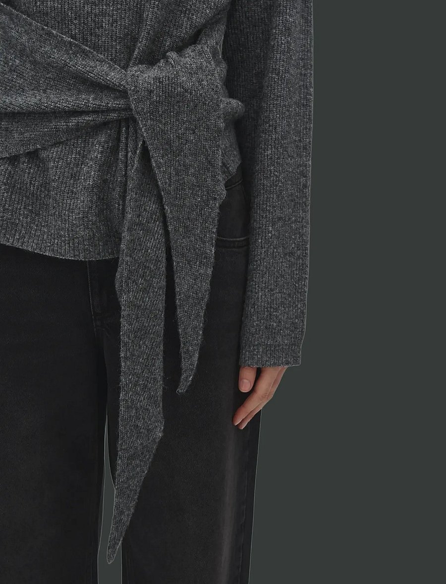 MBYM - Sula-M - jumpers - charcoal melange - 3