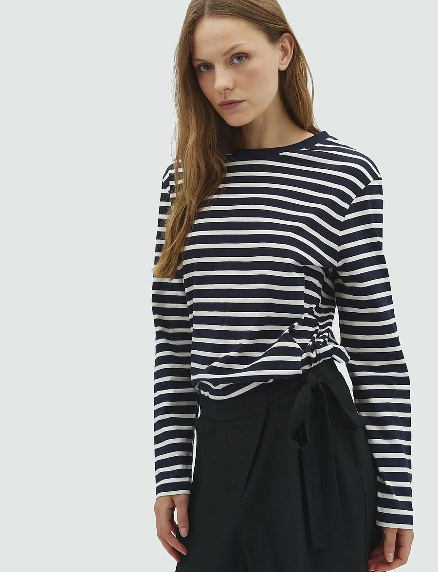 MBYM - Suvi-M - langärmlige tops - night sugar stripe - 4