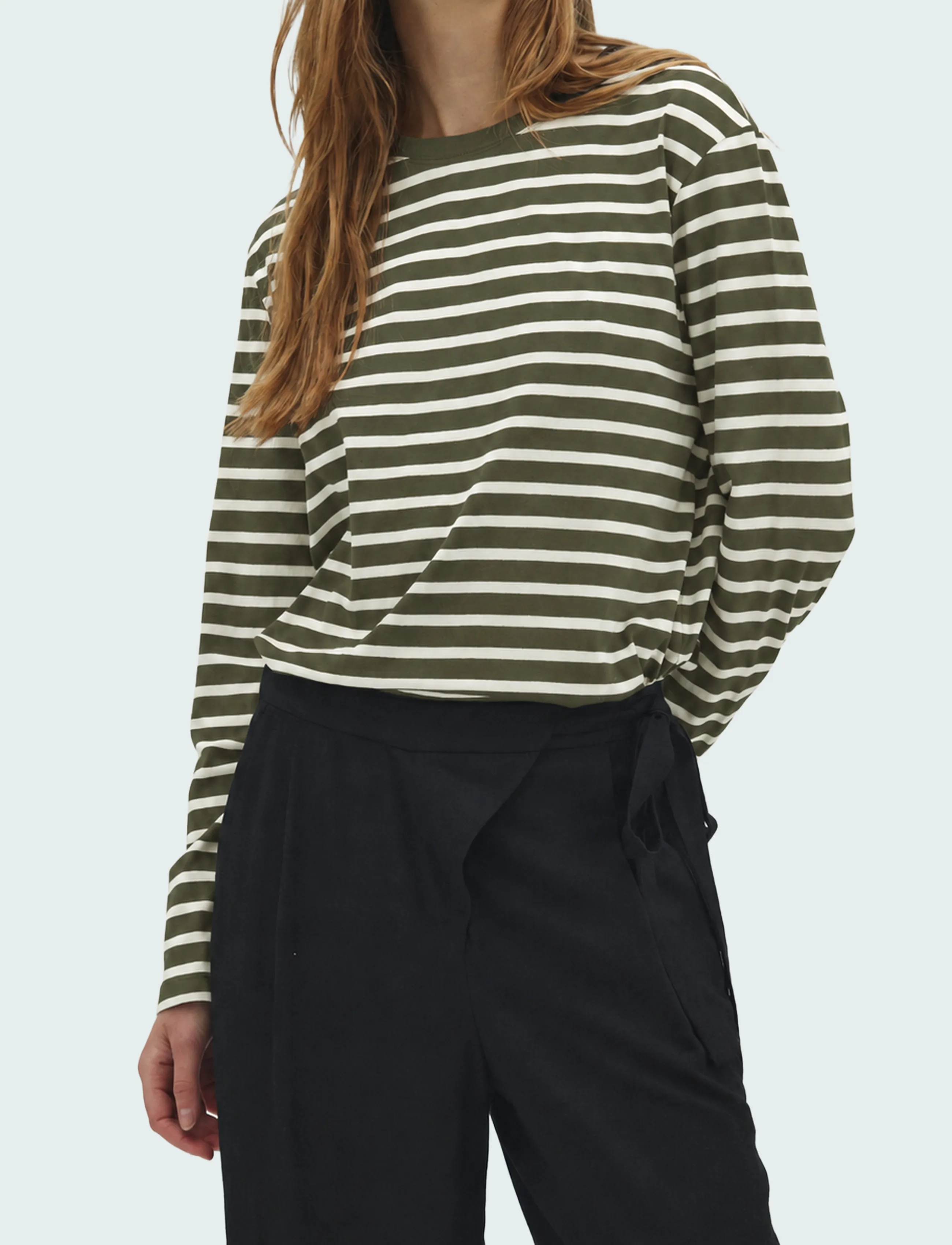 MBYM Suvi-M - MBYM - OLIVE SUGAR STRIPE / khaki/green