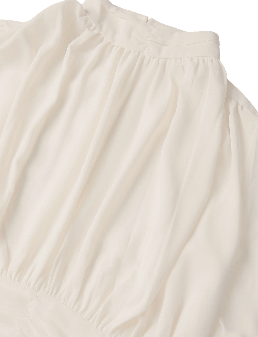 MBYM - Massino-M - kolmveerandvarrukatega pluusid - pale creme - 2