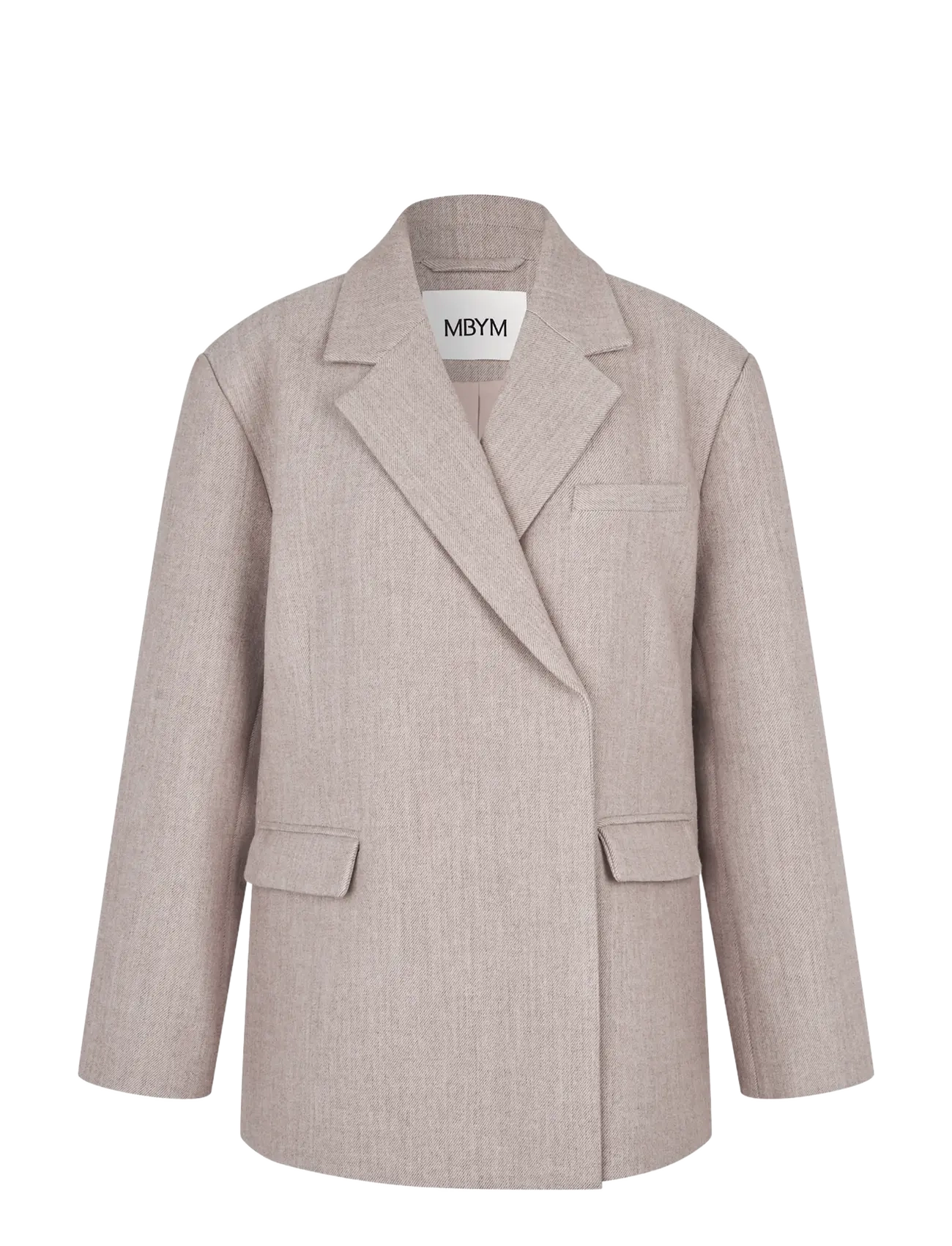 MBYM Amariella-M - Zweireihige Blazer - LIGHT CHESTNUT / beige