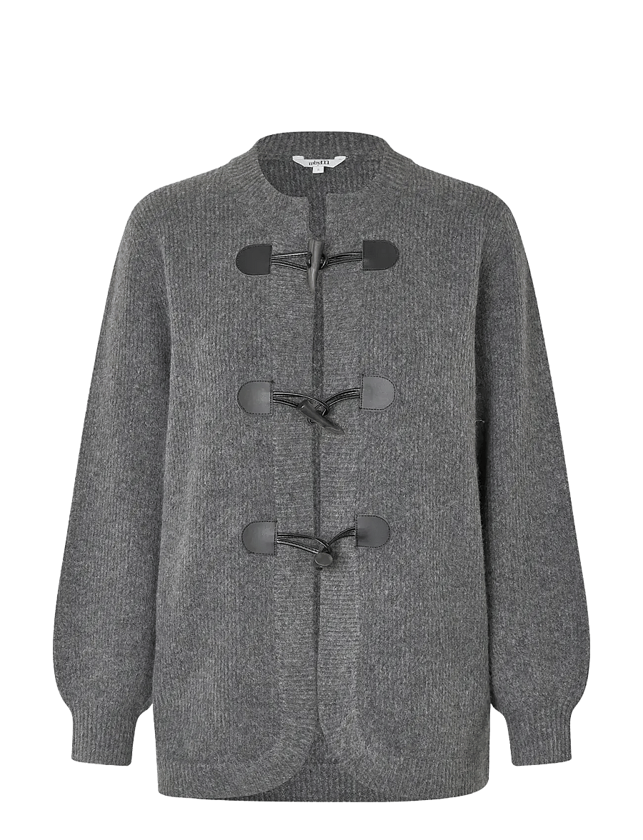 mbyM - Miralinda-M - strickjacken - dark grey melange - 0