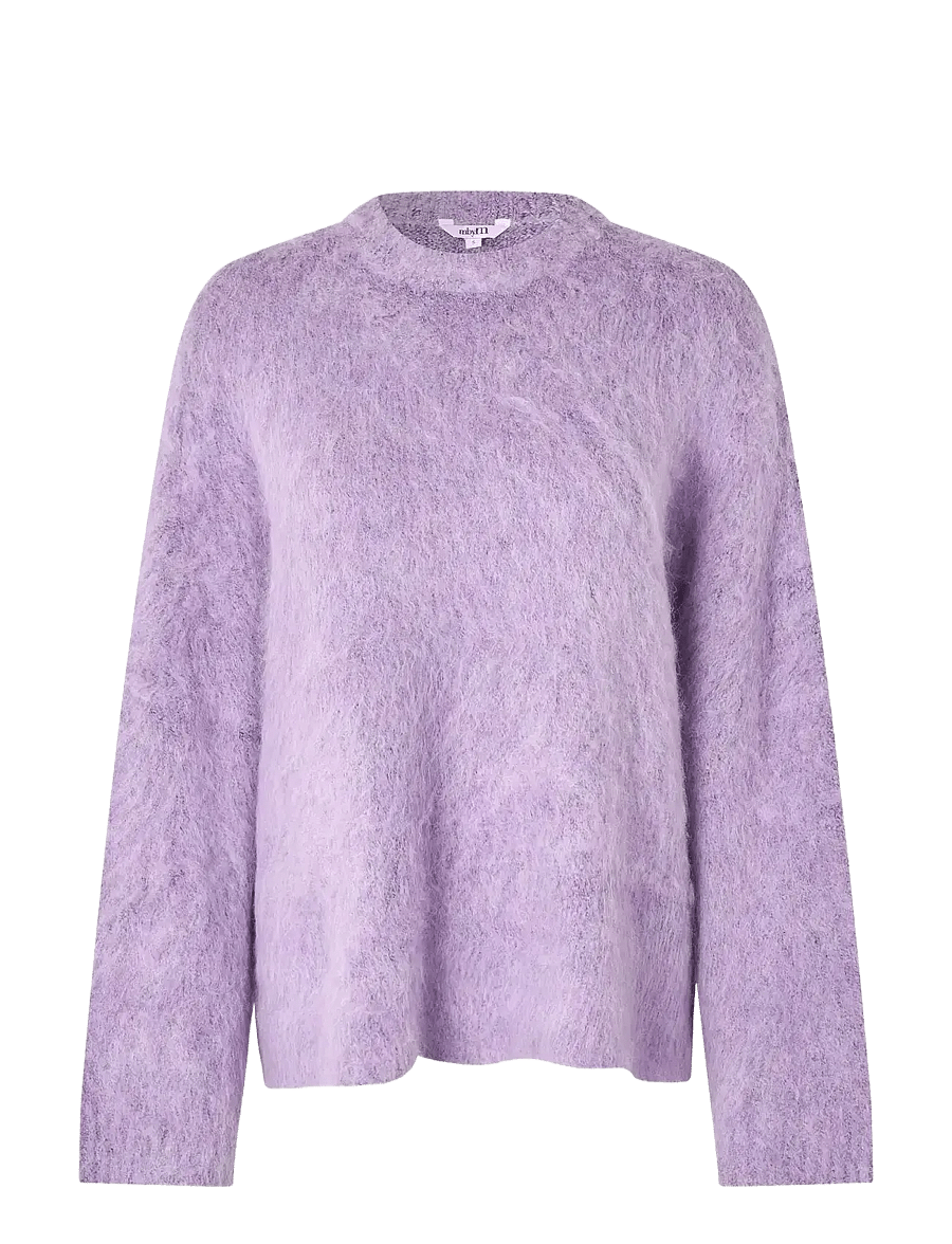 mbyM - Gillis-M - pullover - gentle violet melange - 1