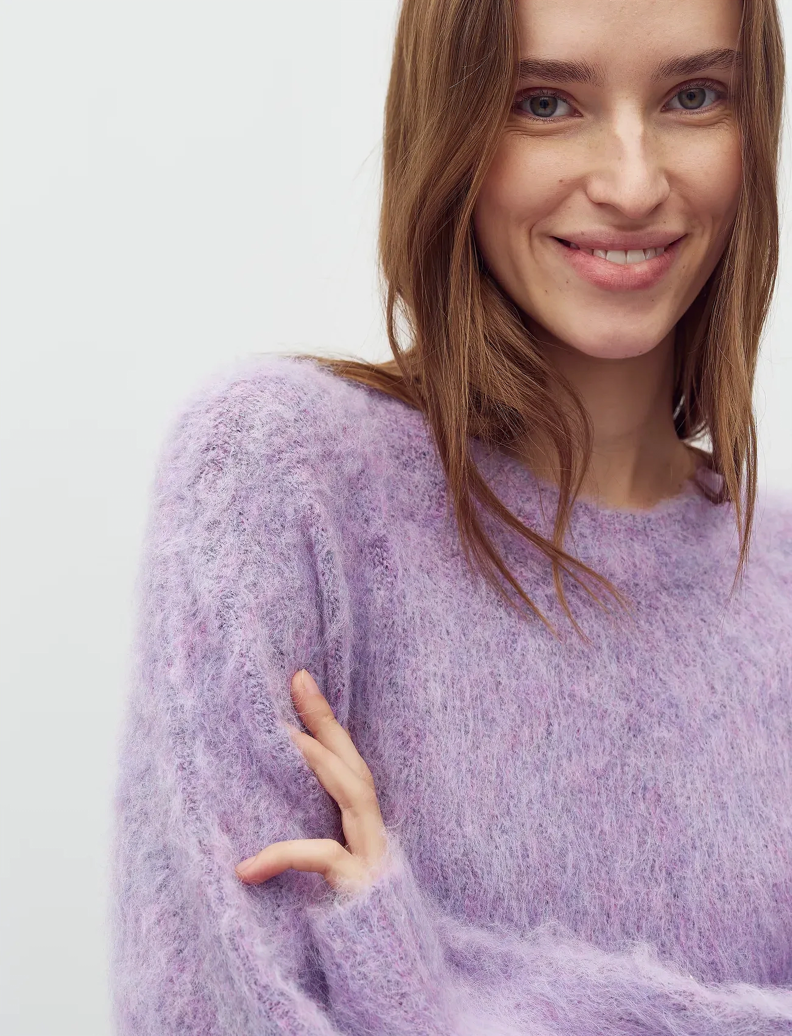 mbyM - Gillis-M - striktrøjer - gentle violet melange - 4