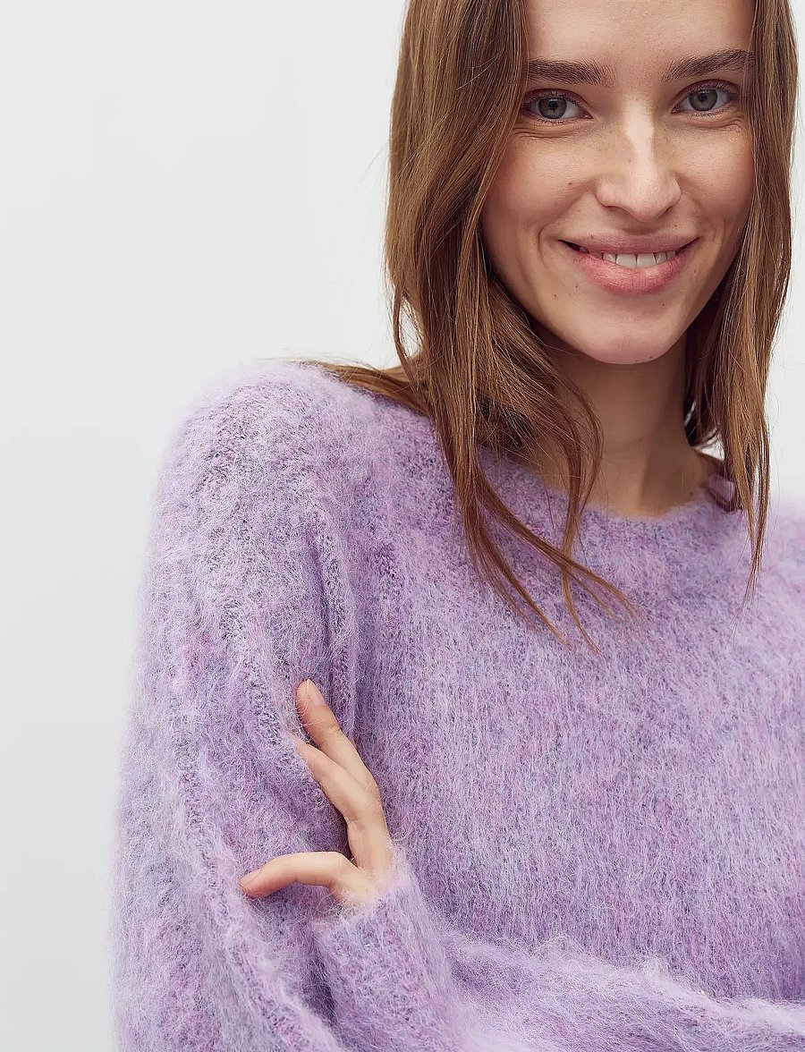 mbyM - Gillis-M - pullover - gentle violet melange - 4