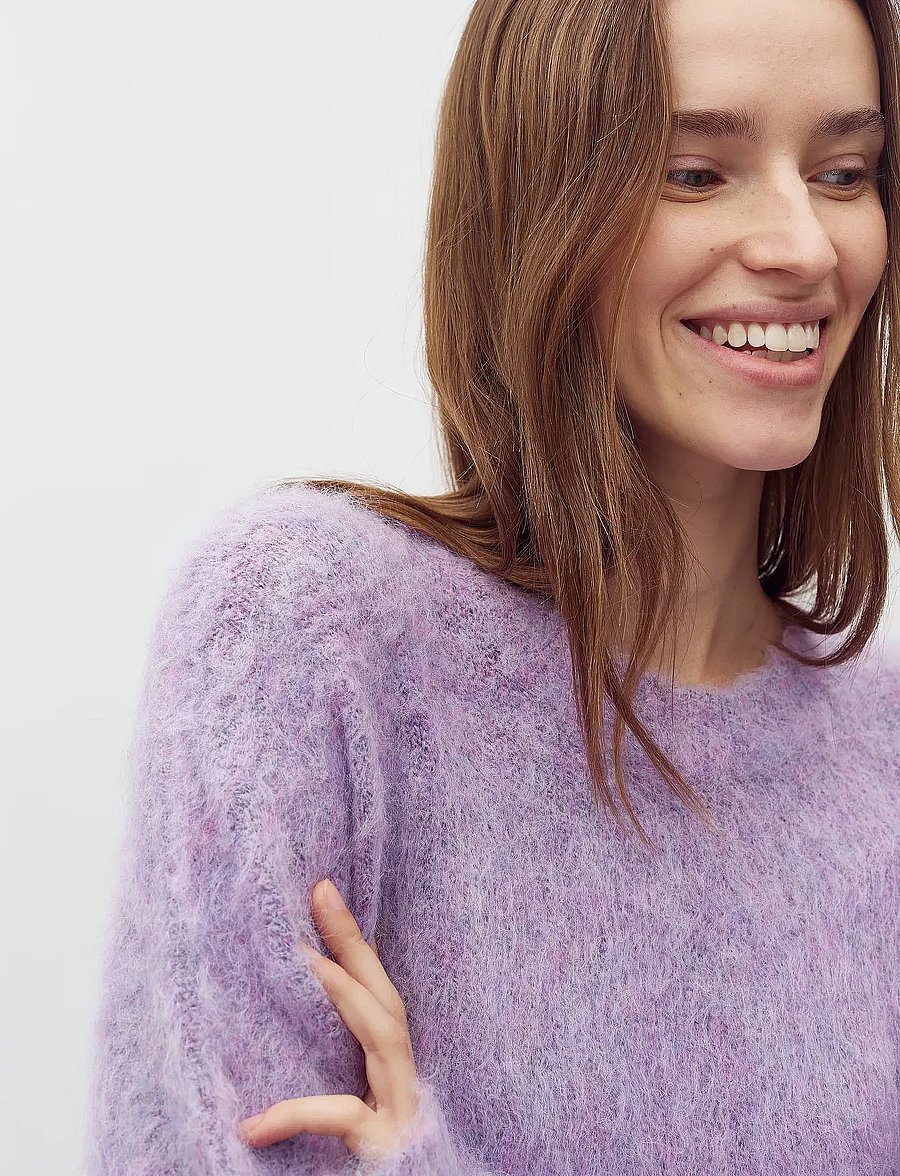 mbyM - Gillis-M - pullover - gentle violet melange - 5