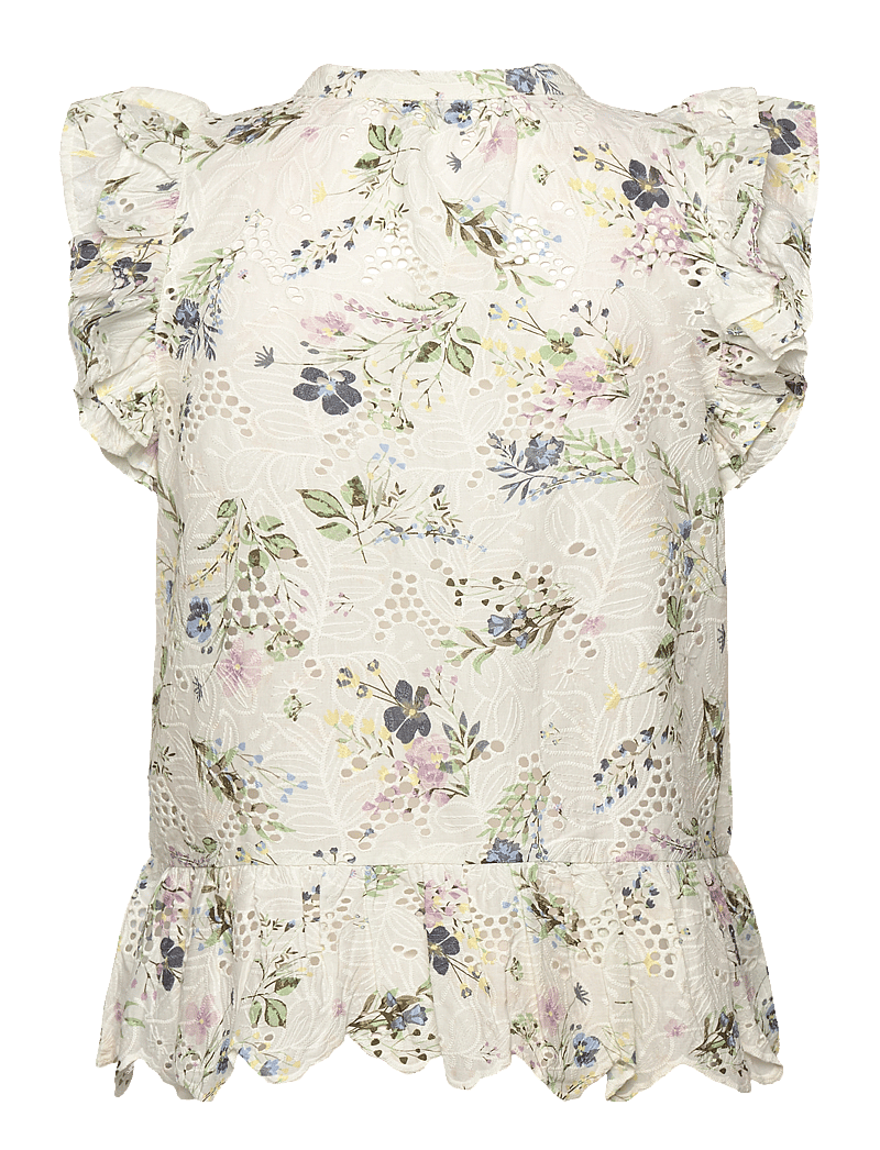 mbyM - Sinnah-M - varrukateta pluusid - florissa print - 2