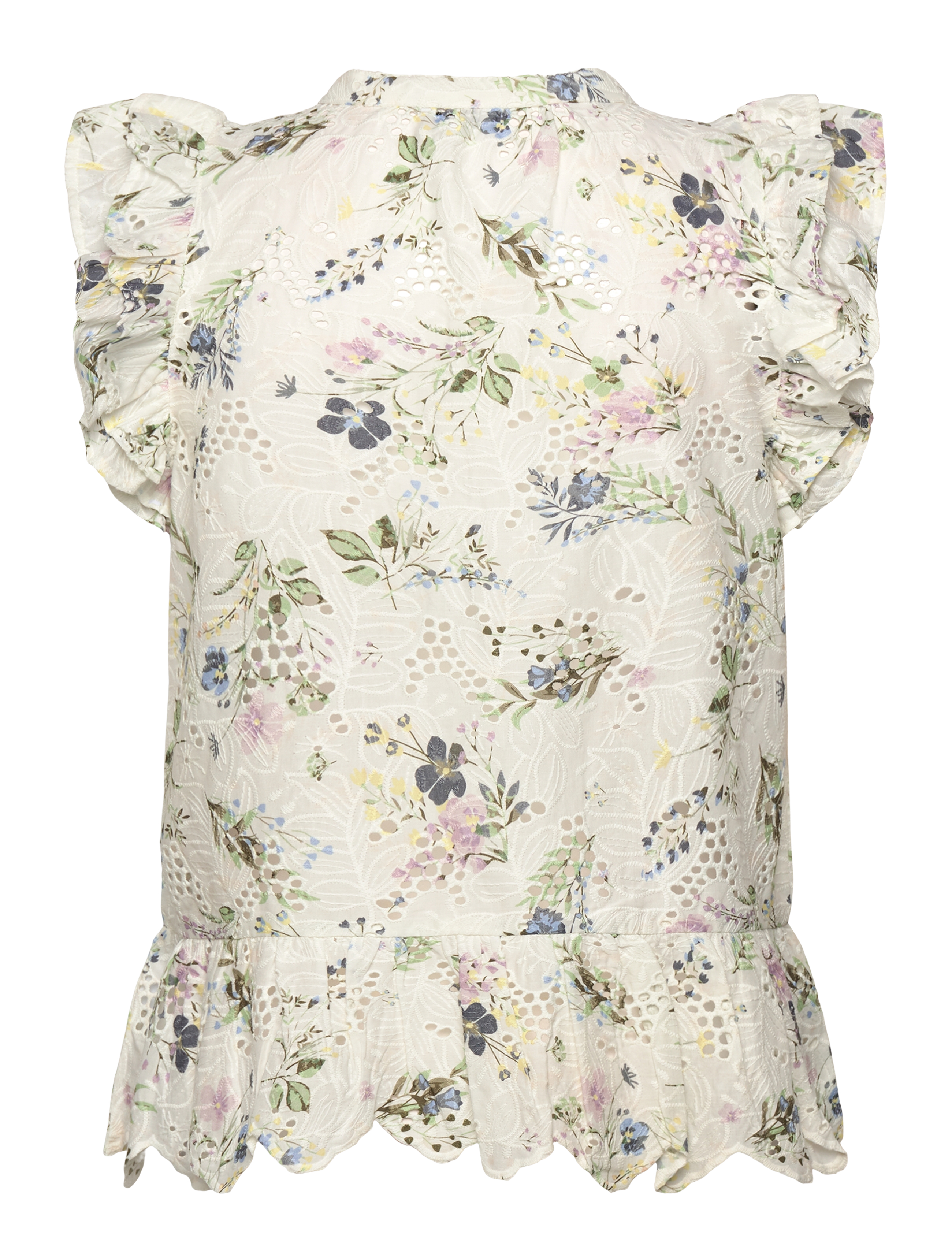 mbyM - Sinnah-M - sleeveless blouses - florissa print - 2