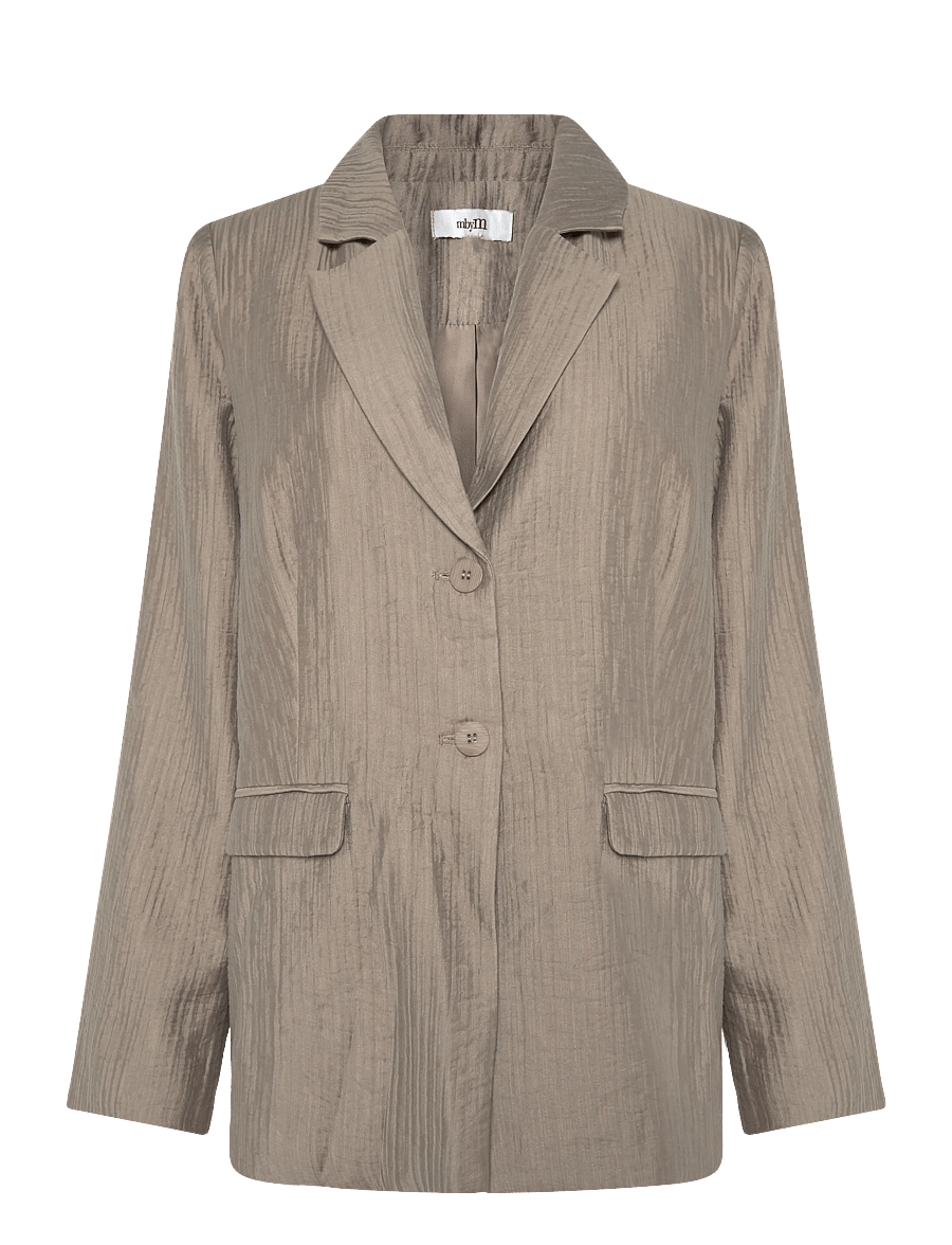 MBYM - Eli-M - enkeltradede blazere - sand grey - 0