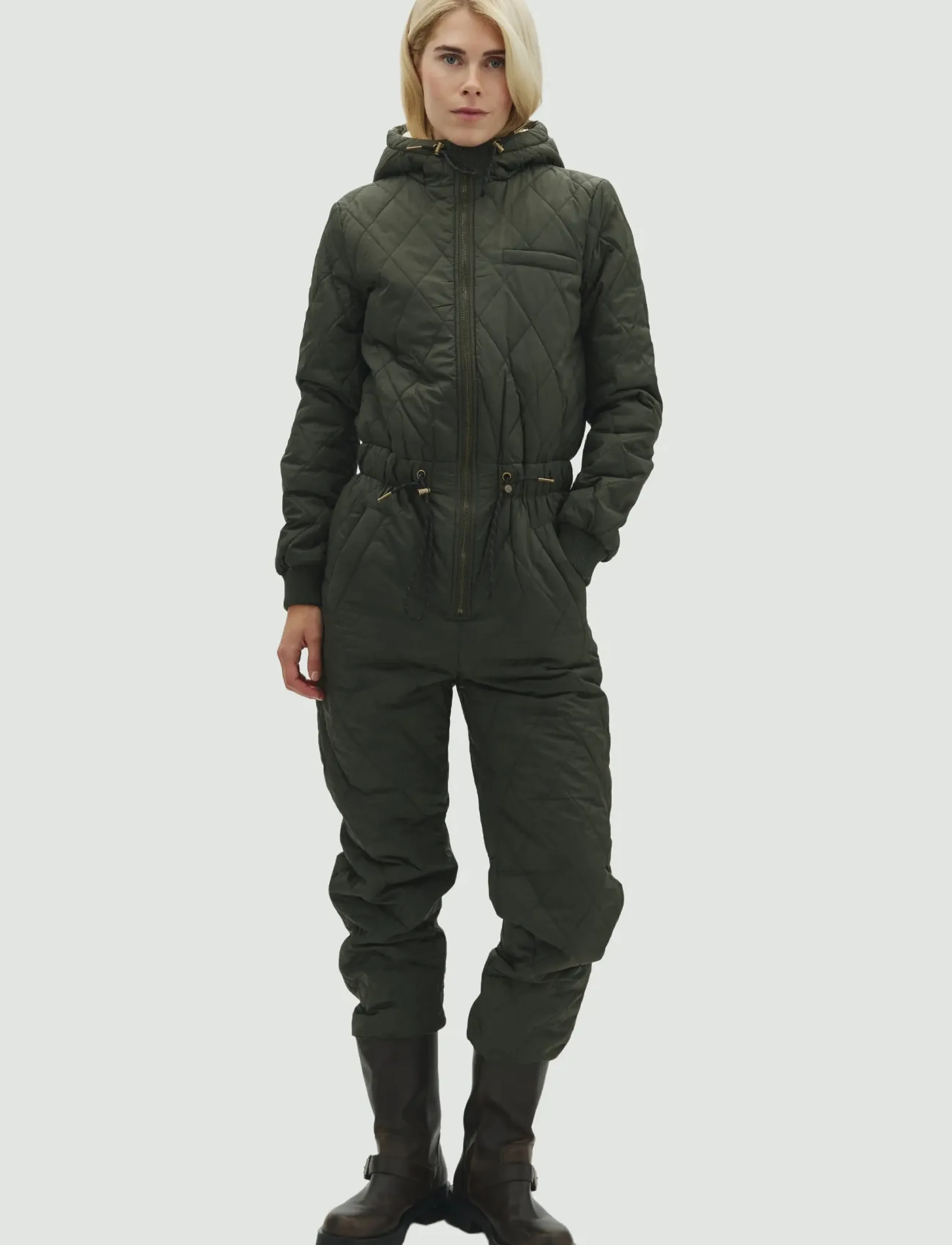 MBYM Isolde T-M - Steppjacken - ARMY / khaki/green