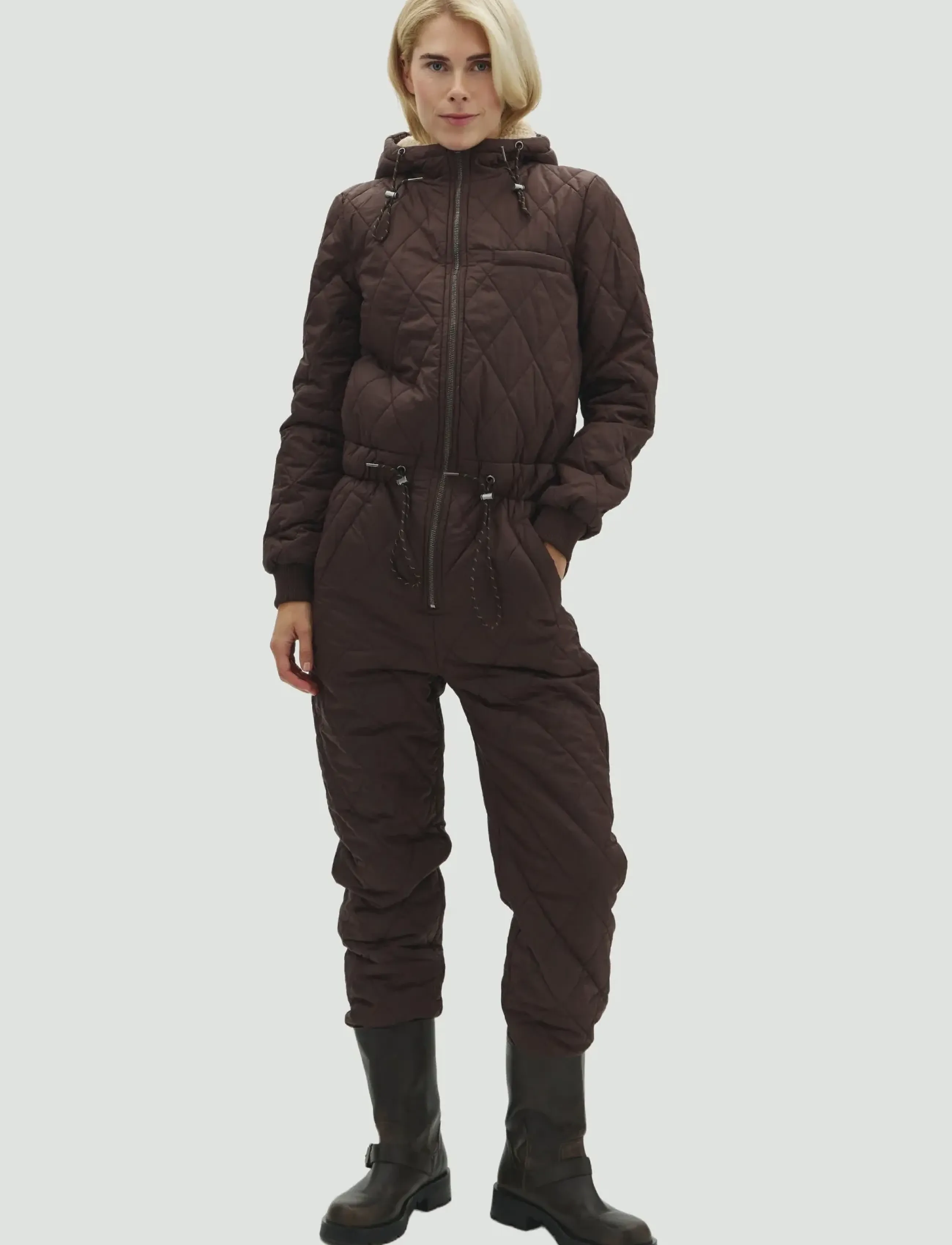 MBYM Isolde T-M - Colours of the season - DARK COFFEE / brown