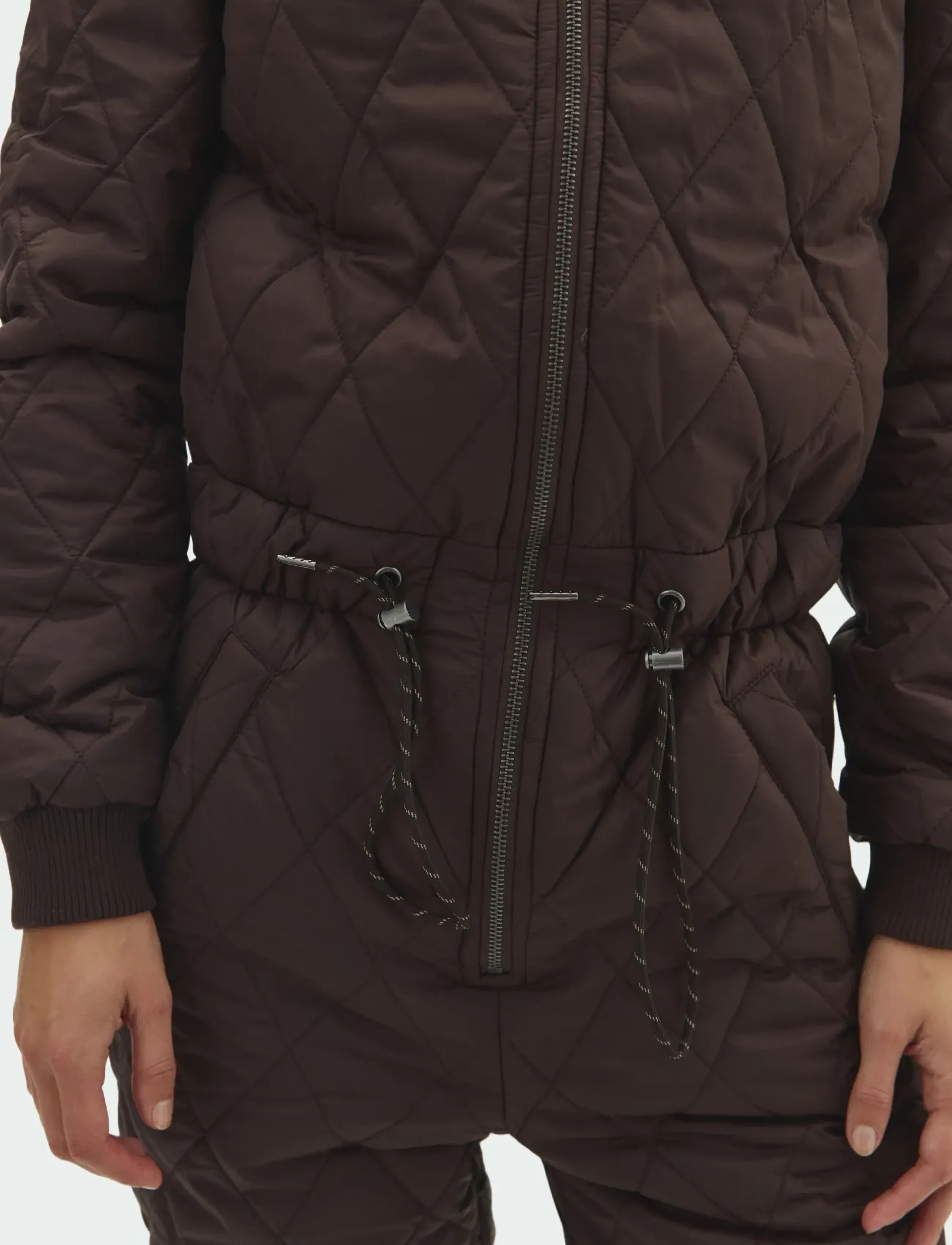 MBYM - Isolde T-M - quilted jackets - dark coffee - 4