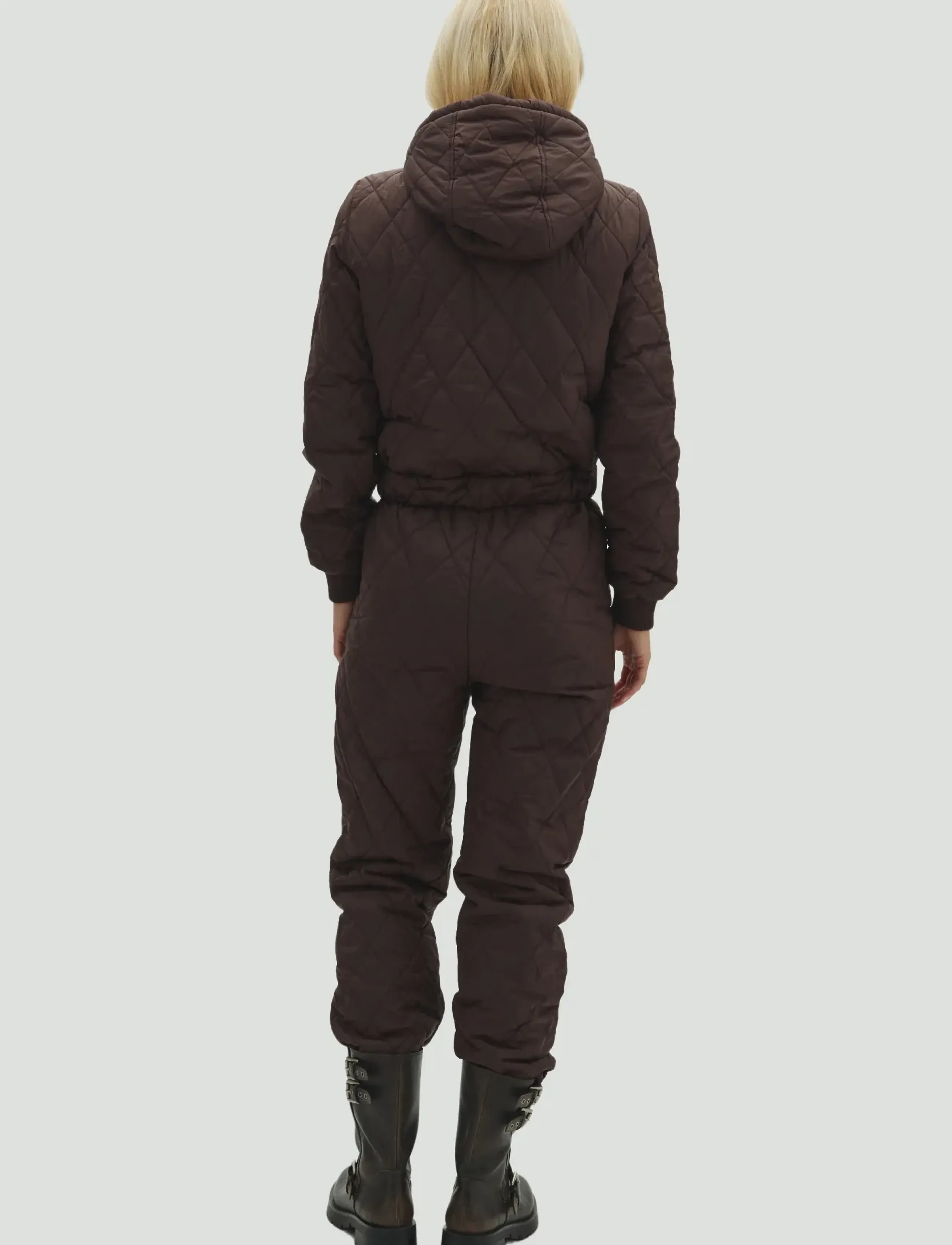 MBYM - Isolde T-M - quilted jackets - dark coffee - 5