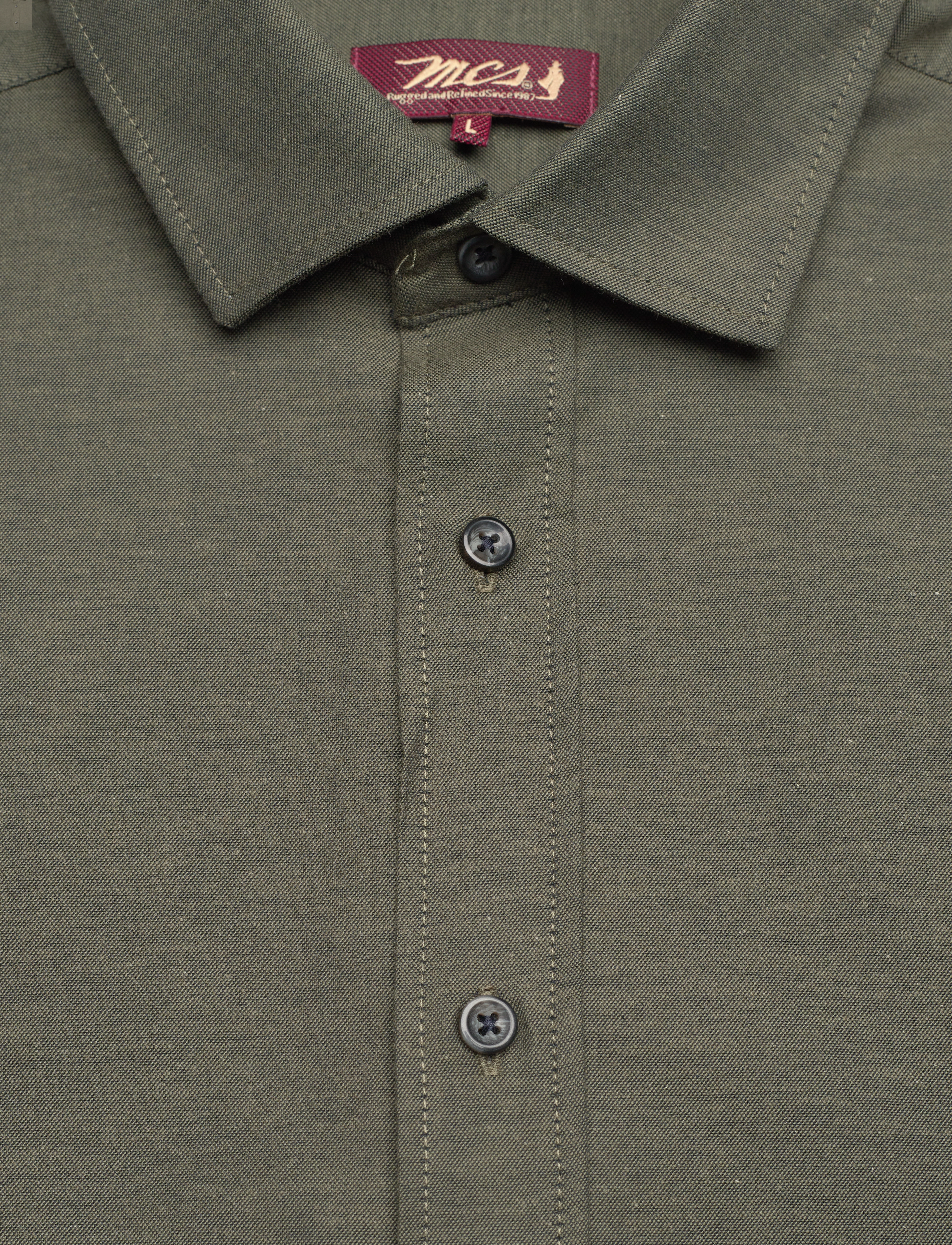 MCS - MCS Shirt Killeen Men - basic skjorter - greenmix - 2
