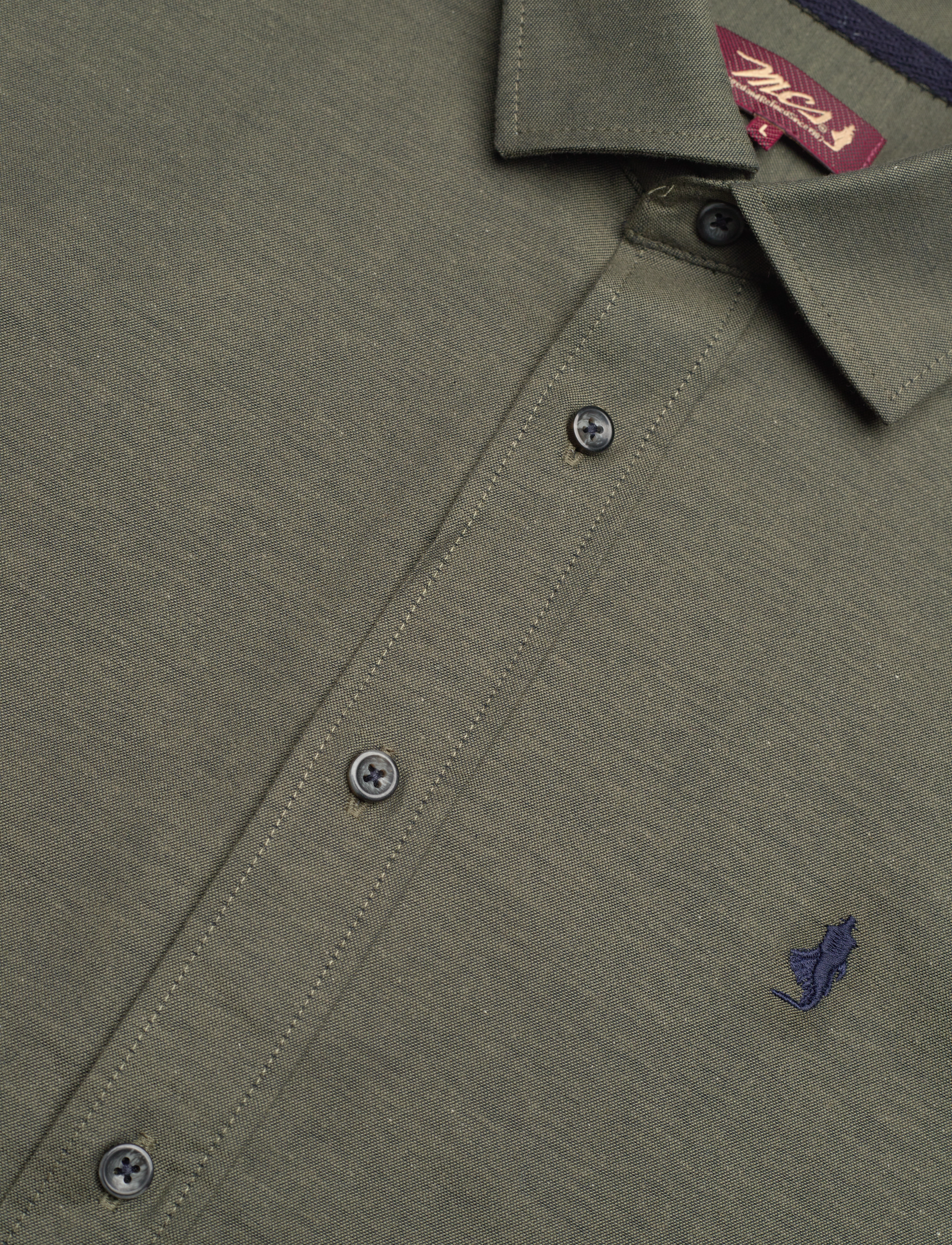 MCS - MCS Shirt Killeen Men - basic skjorter - greenmix - 3