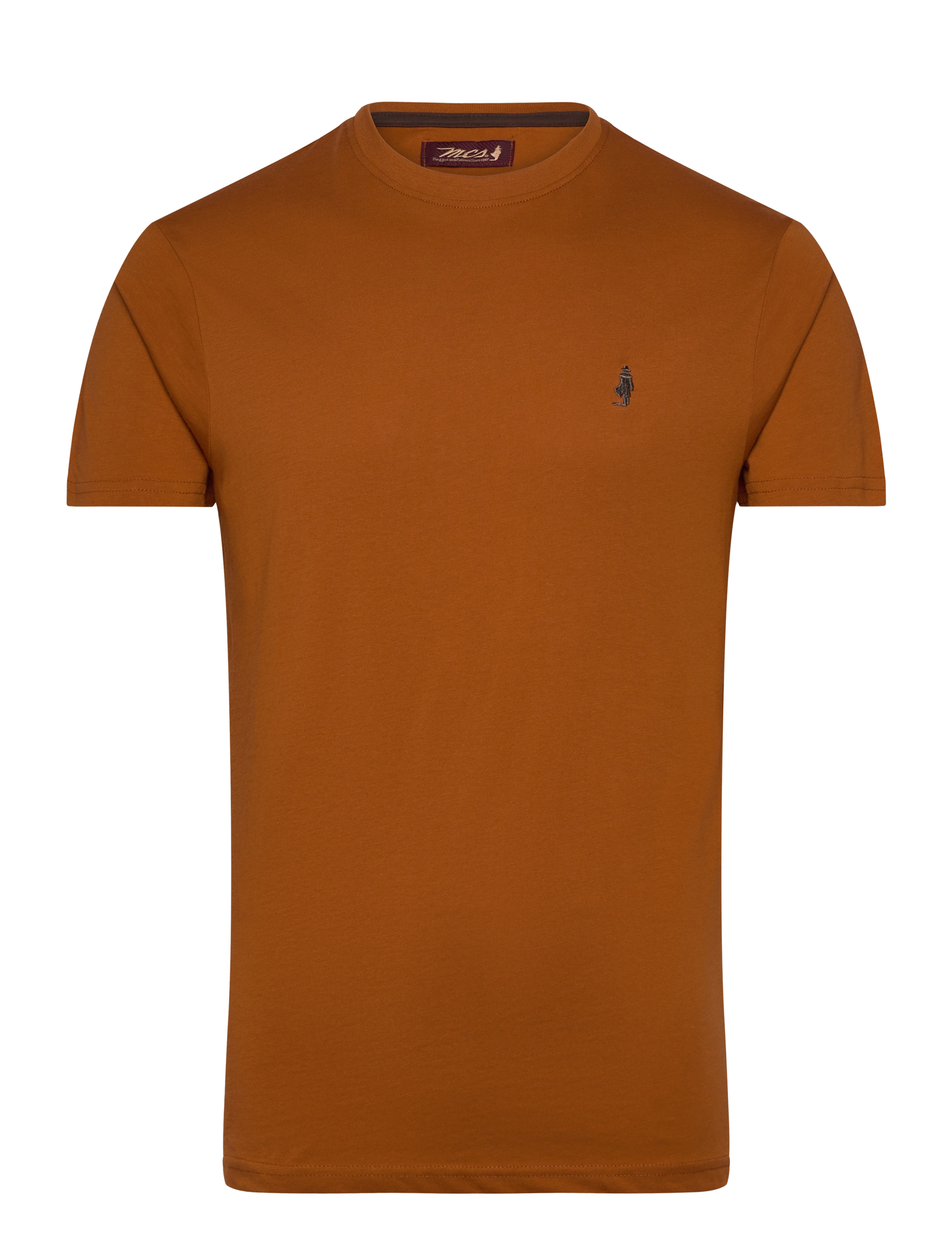 MCS TEE TEXAS CITY MEN - 18-1142TCX LEATHER BROWN