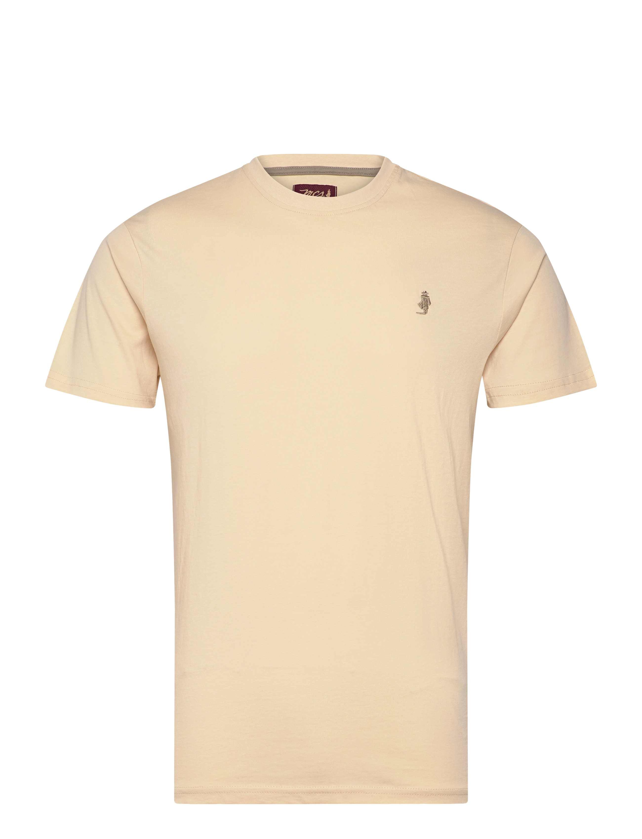 MCS MCS TEE TEXAS CITY MEN - Kleidung - WOOD ASH / yellow