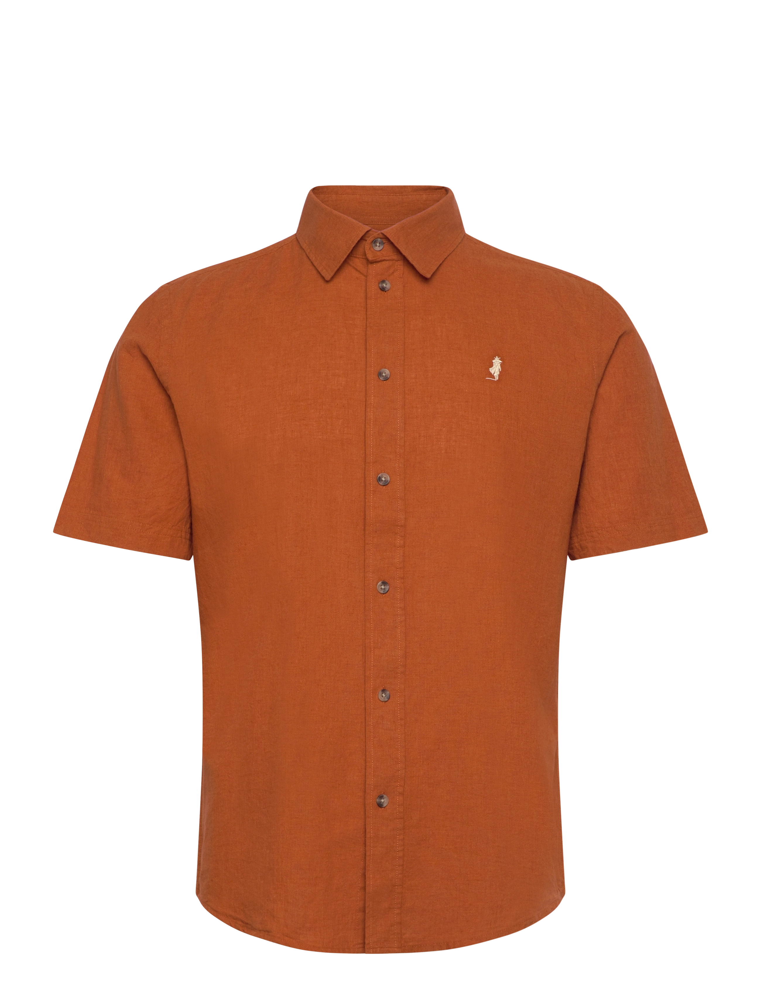 MCS Mcs Shirt Fort Worth Herren Orange - XL - Herren
