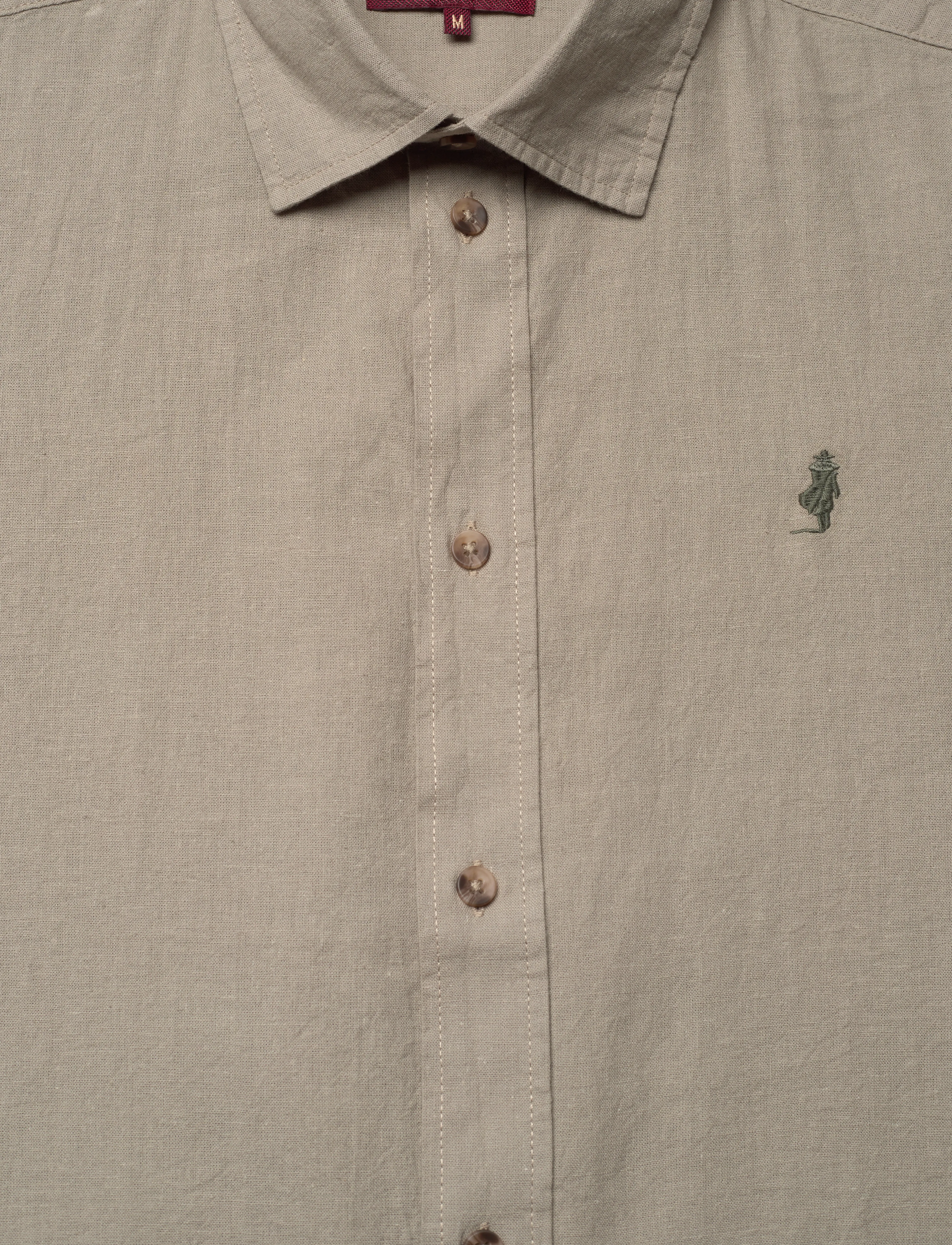 MCS - MCS Shirt Fort Worth Men - hørskjorter - laurel oak - 2