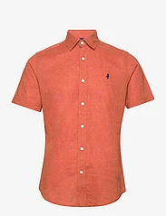 MCS - MCS Shirt Fort Worth Men - lininiai marškiniai - mango - 0