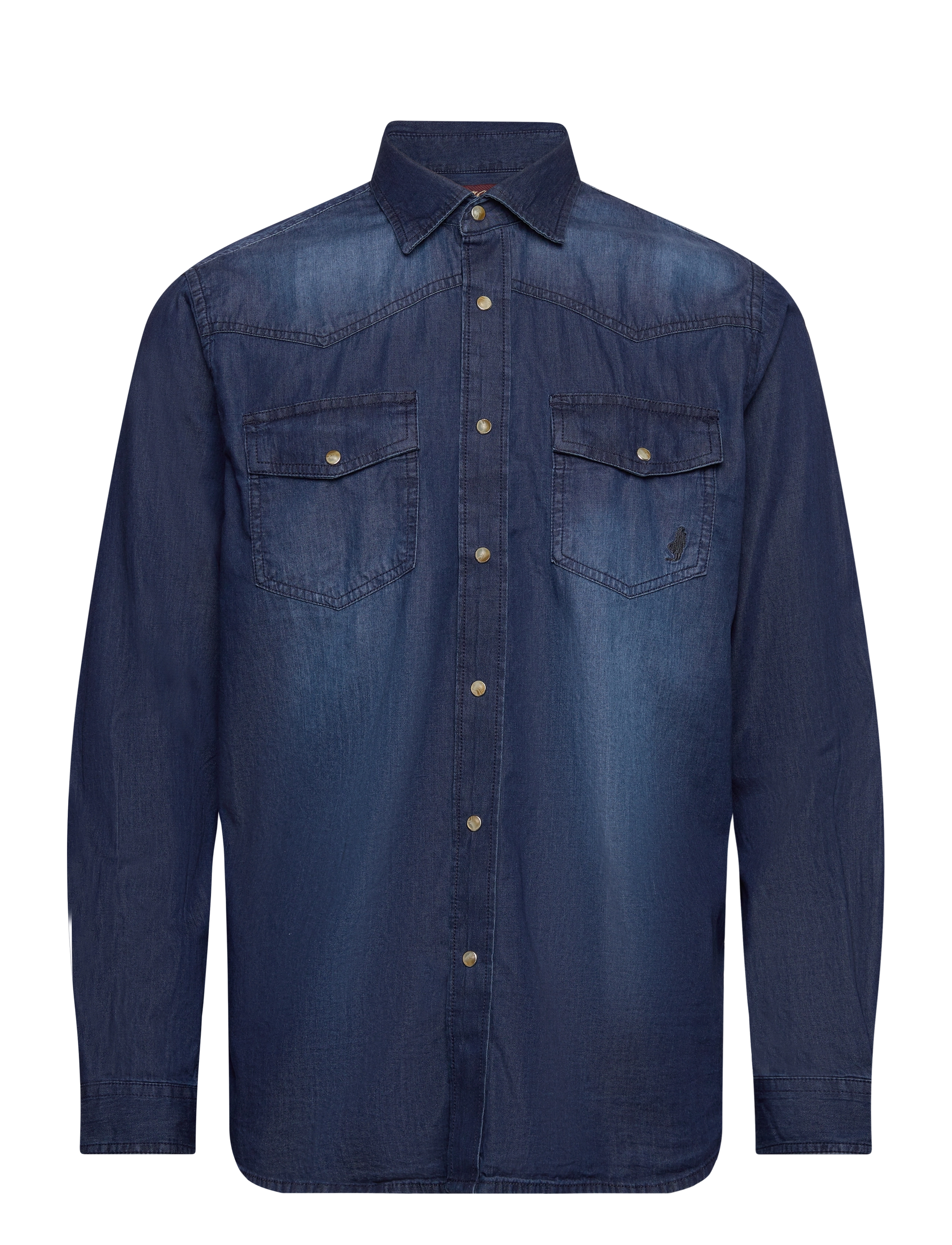 MCS MCS Shirt Del Rio Men - Shirts - DENIM / blue