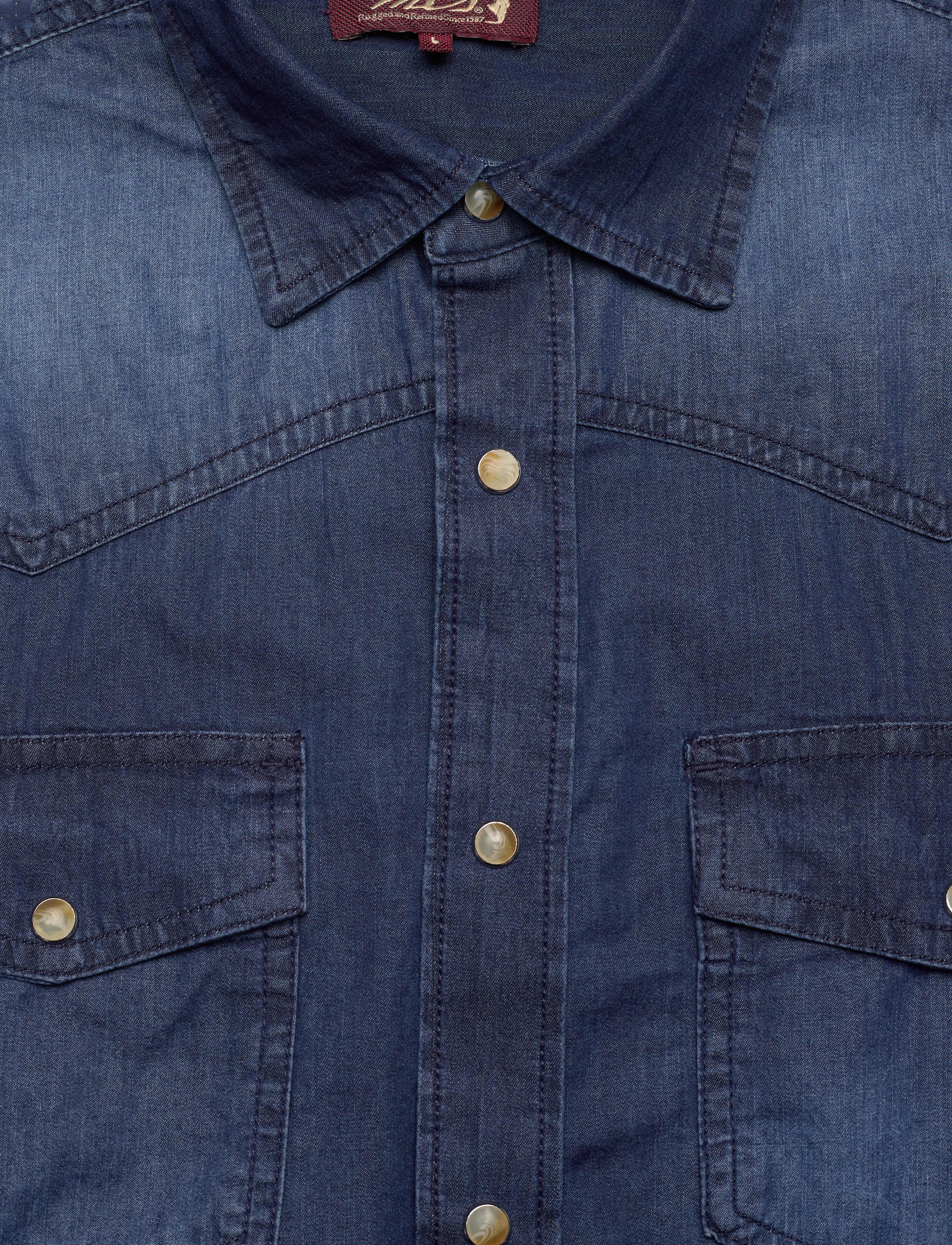 MCS - MCS Shirt Del Rio Men - geburtstagsgeschenke - denim - 2