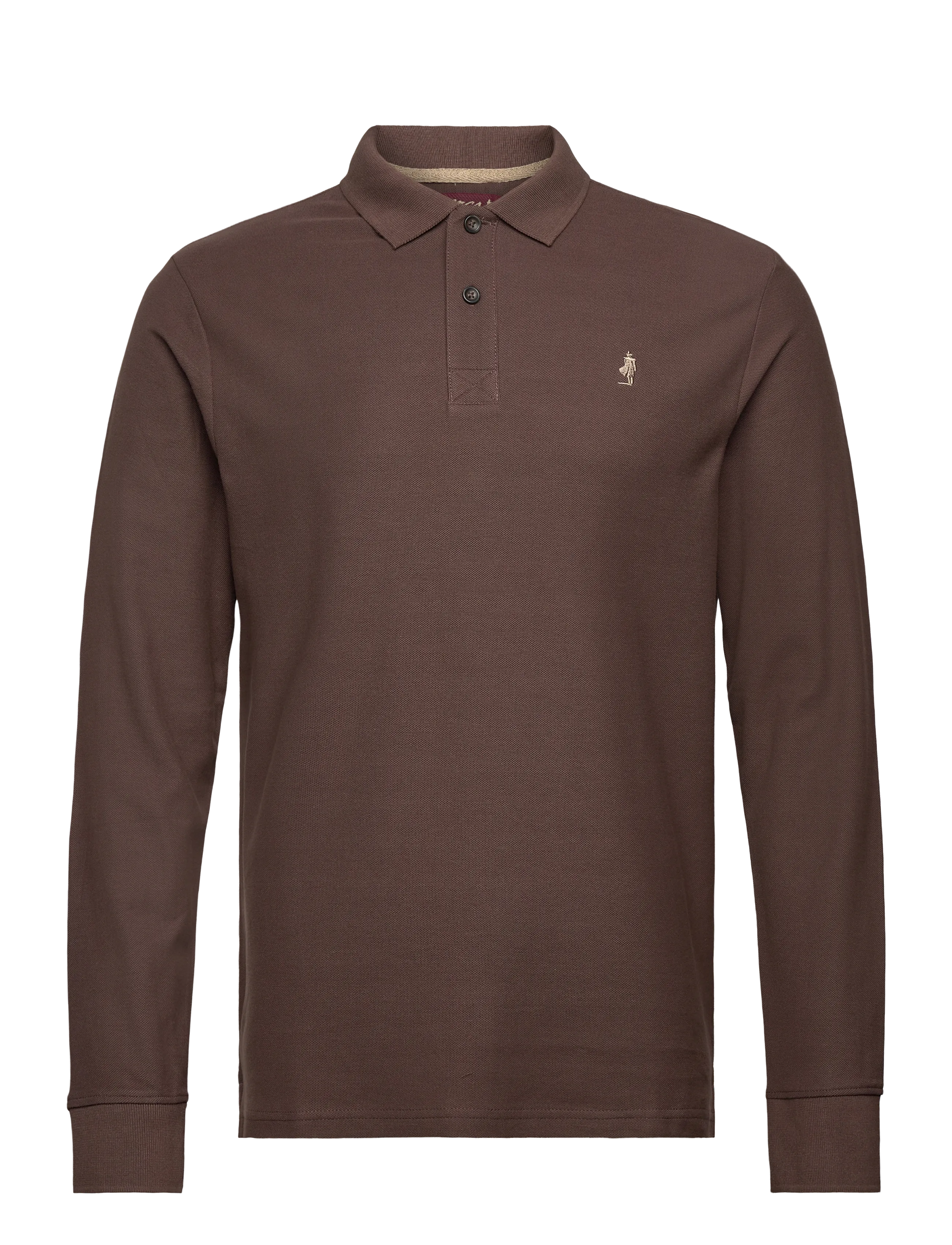 MCS ROCKWALL REG PQ MCS M POLO - Strickmode - BRACKEN / brown