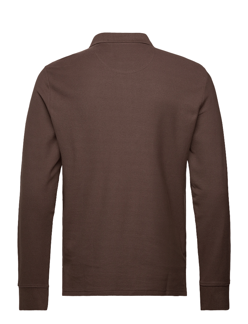 MCS - MCS Polo Rockwall Men - adīti polo krekli ar garām piedurknēm - bracken - 1