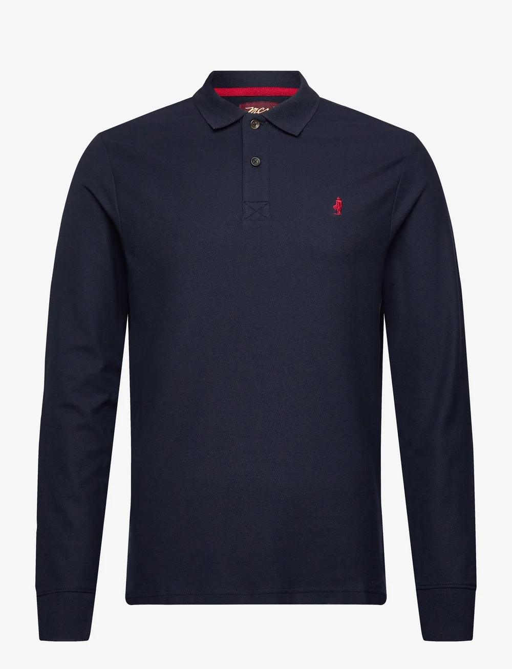 MCS - ROCKWALL REG PQ MCS M POLO - gestrickte polohemden - dark sapphire - 0