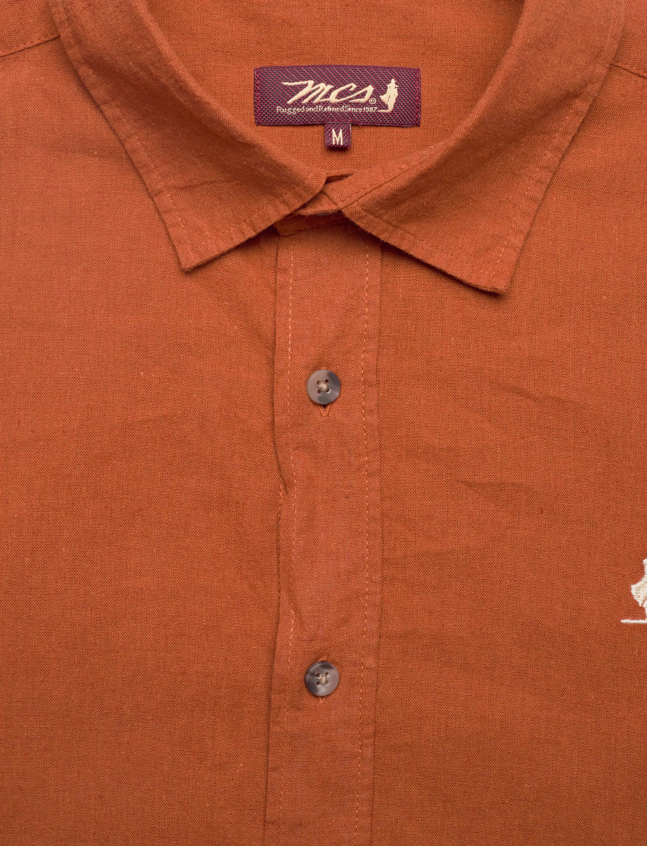MCS - MCS Shirt Grand Prairie Men - casual skjorter - bombay brown - 2
