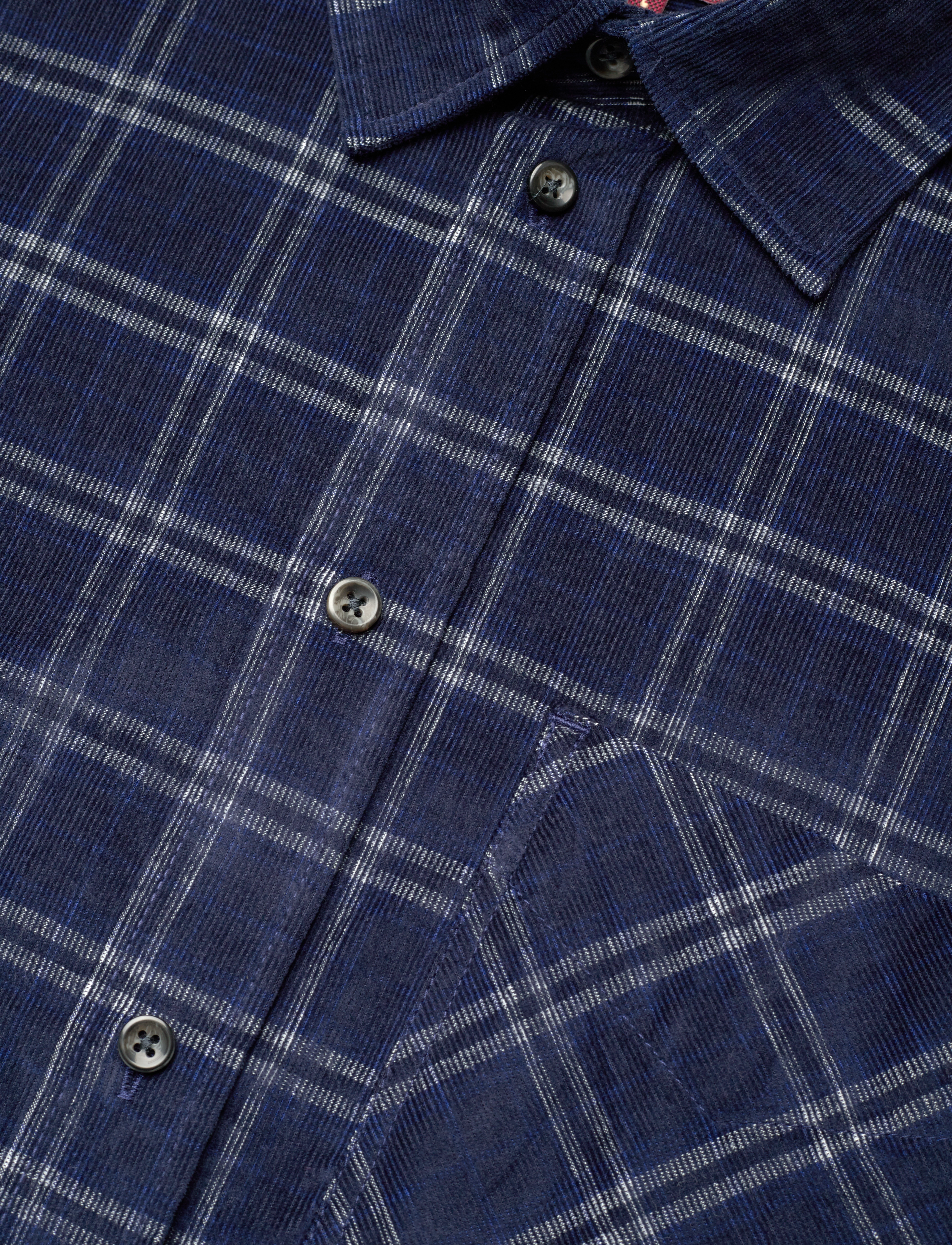 MCS - Ashton Reg CO MCS M SHIRT - ternede skjorter - 19-4020tcx dark sapphire - 3
