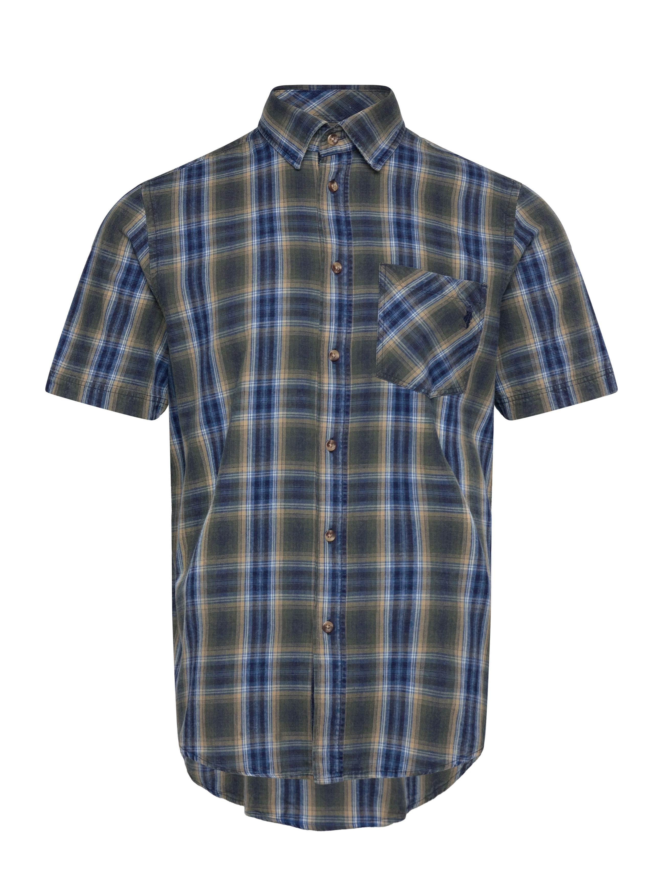 MCS Burk Reg Co SS MCS M SHIRT - Shirts - 19-4026TCX ENSIGN BLUE / navy