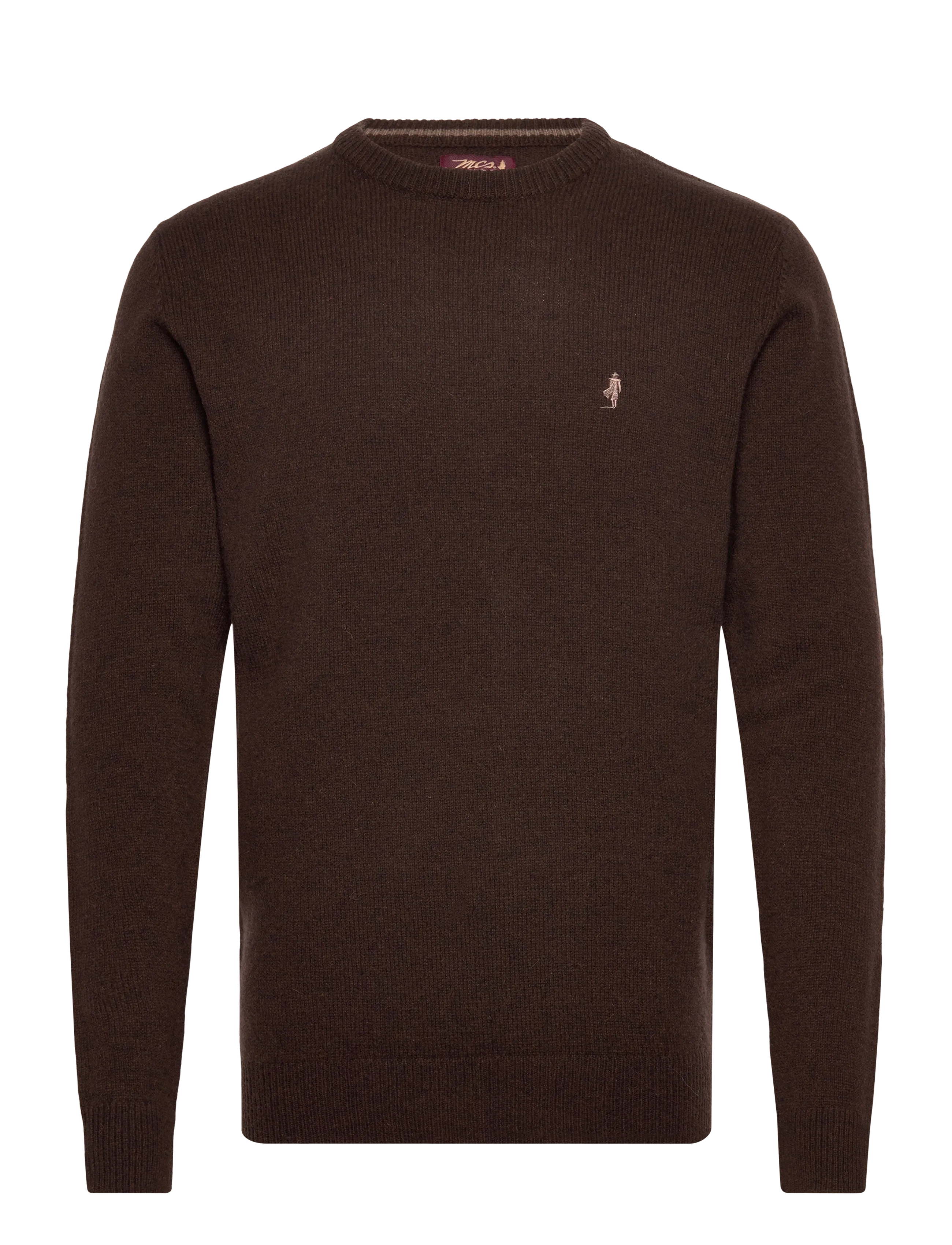 MCS MCS  ADRIAN KNIT MEN - MCS - DKBROWNMEL / brown