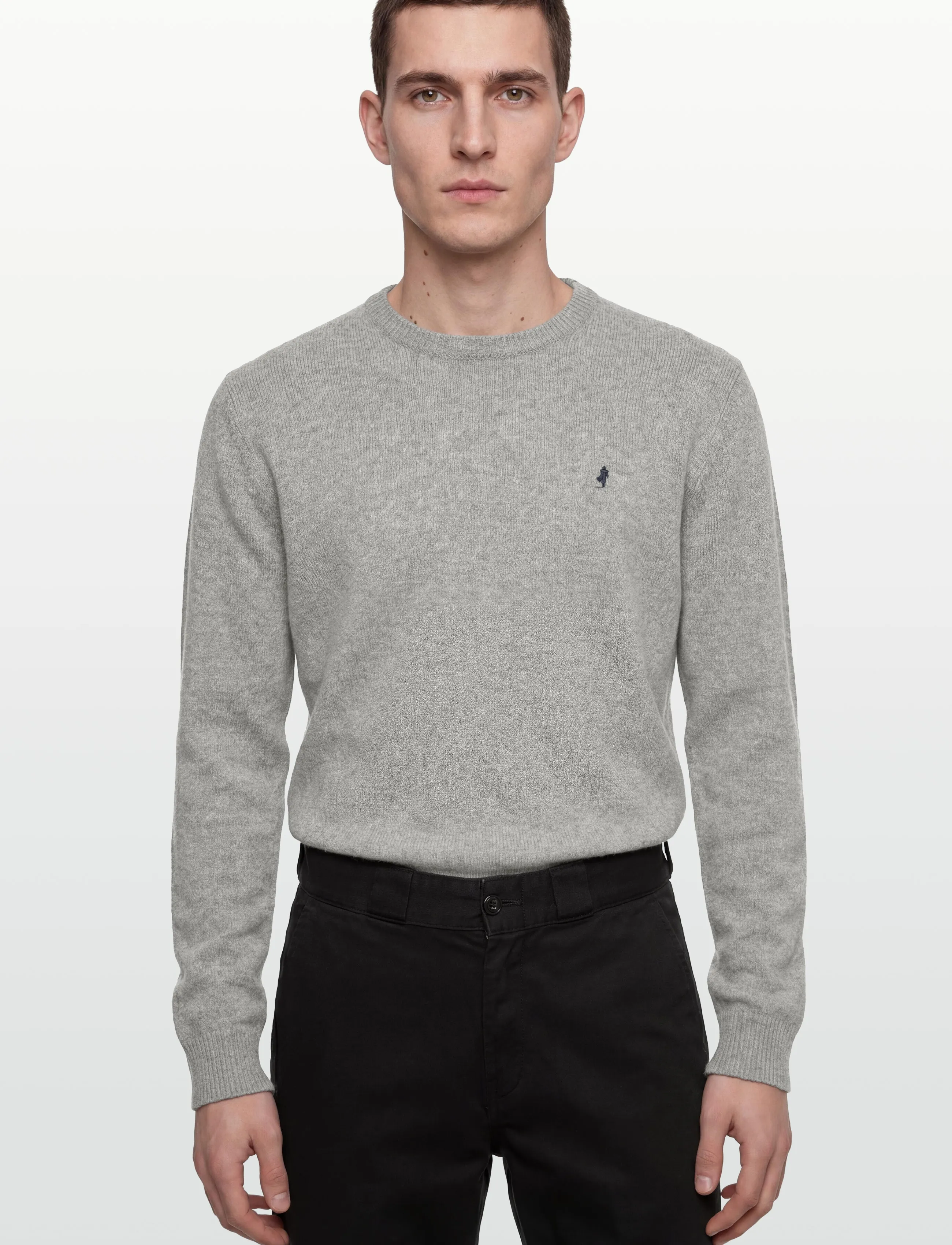 MCS - MCS  ADRIAN KNIT MEN - trøjer - l.greymel - 3