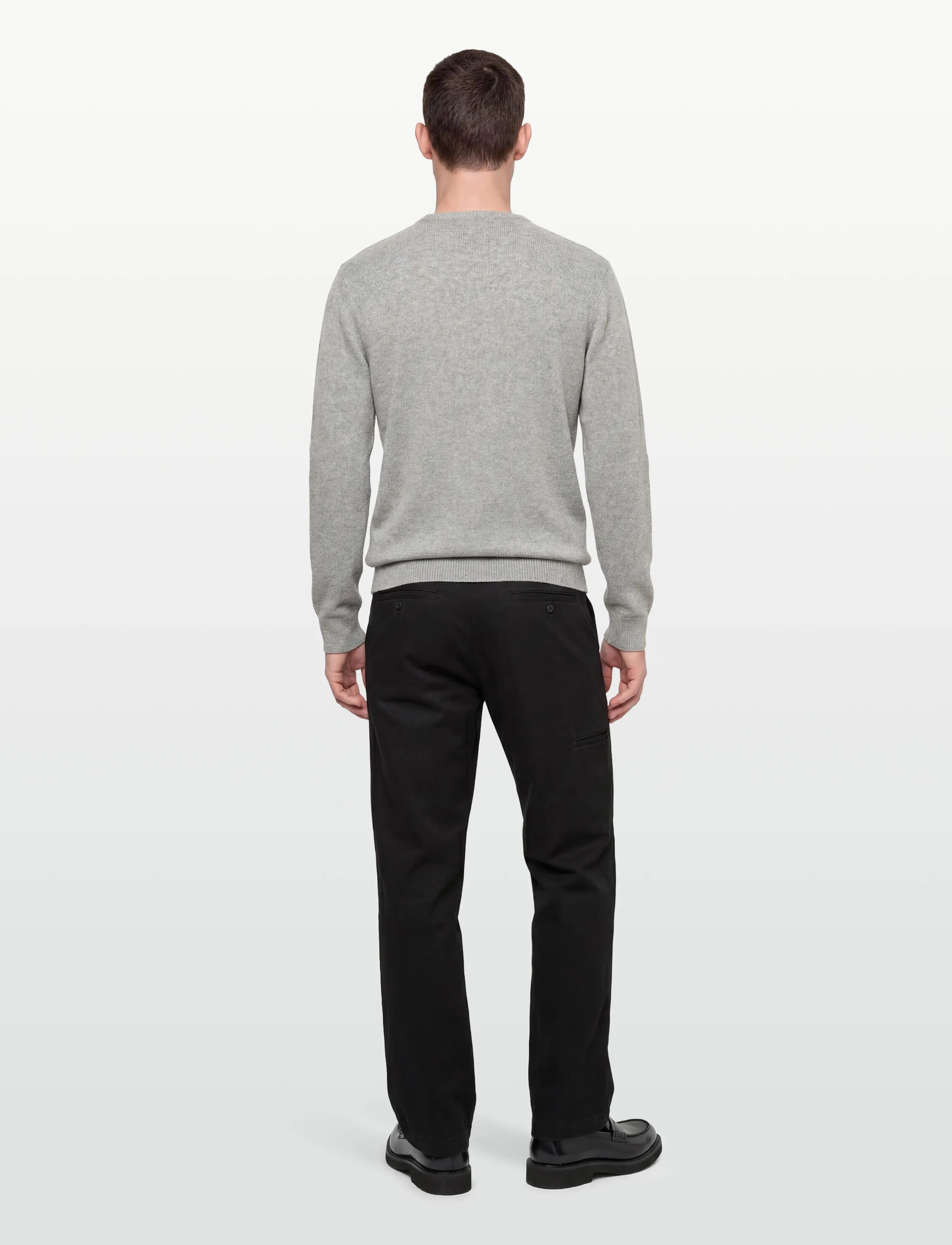 MCS - MCS  ADRIAN KNIT MEN - trøjer - l.greymel - 4