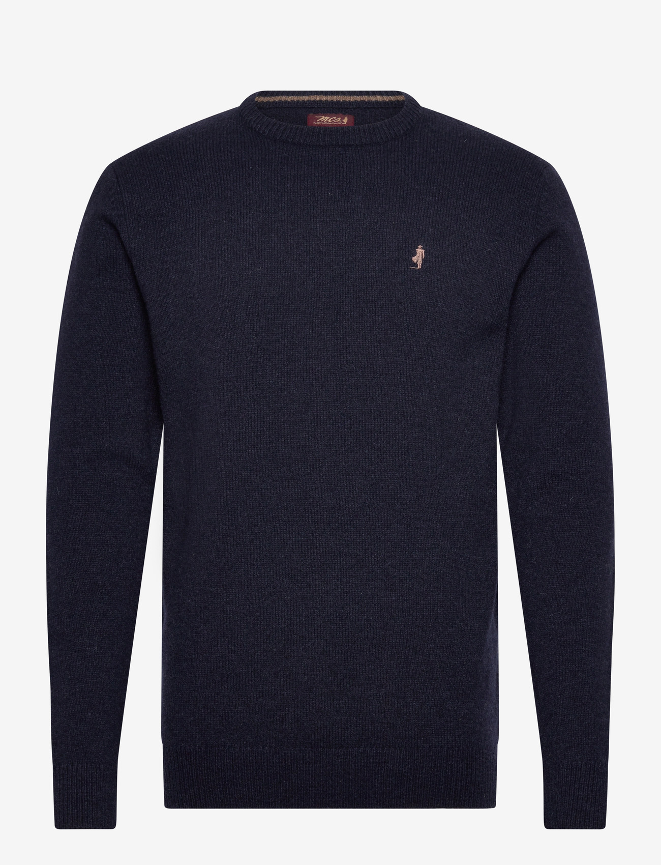 MCS - MCS  ADRIAN KNIT MEN - efterårstøj - navymel - 0